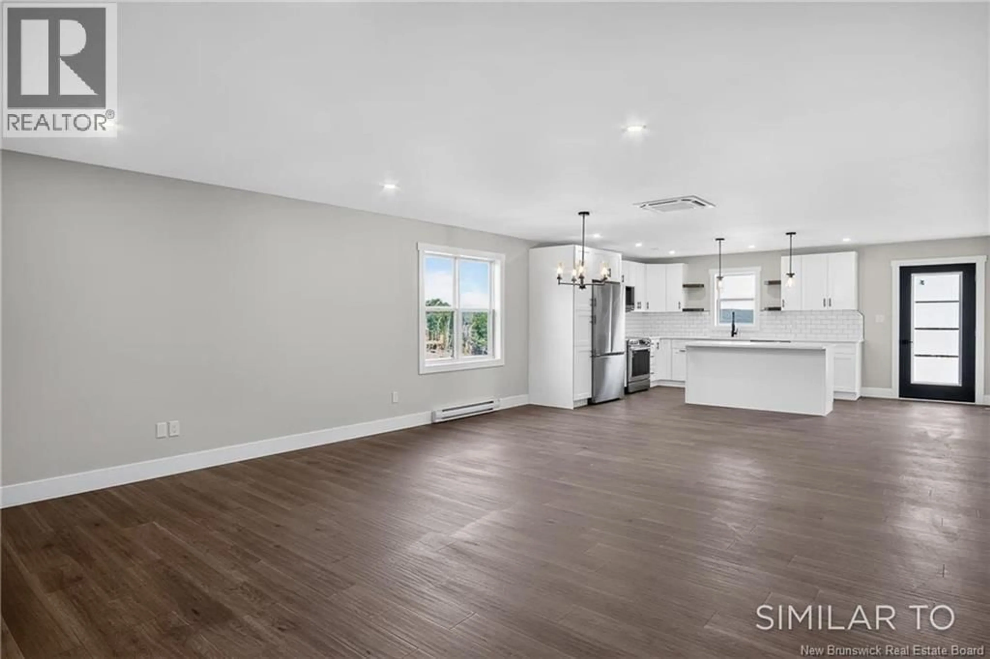 Open concept kitchen, unknown for 12 BELLBOTTOM WAY, Quispamsis New Brunswick E2G0K9