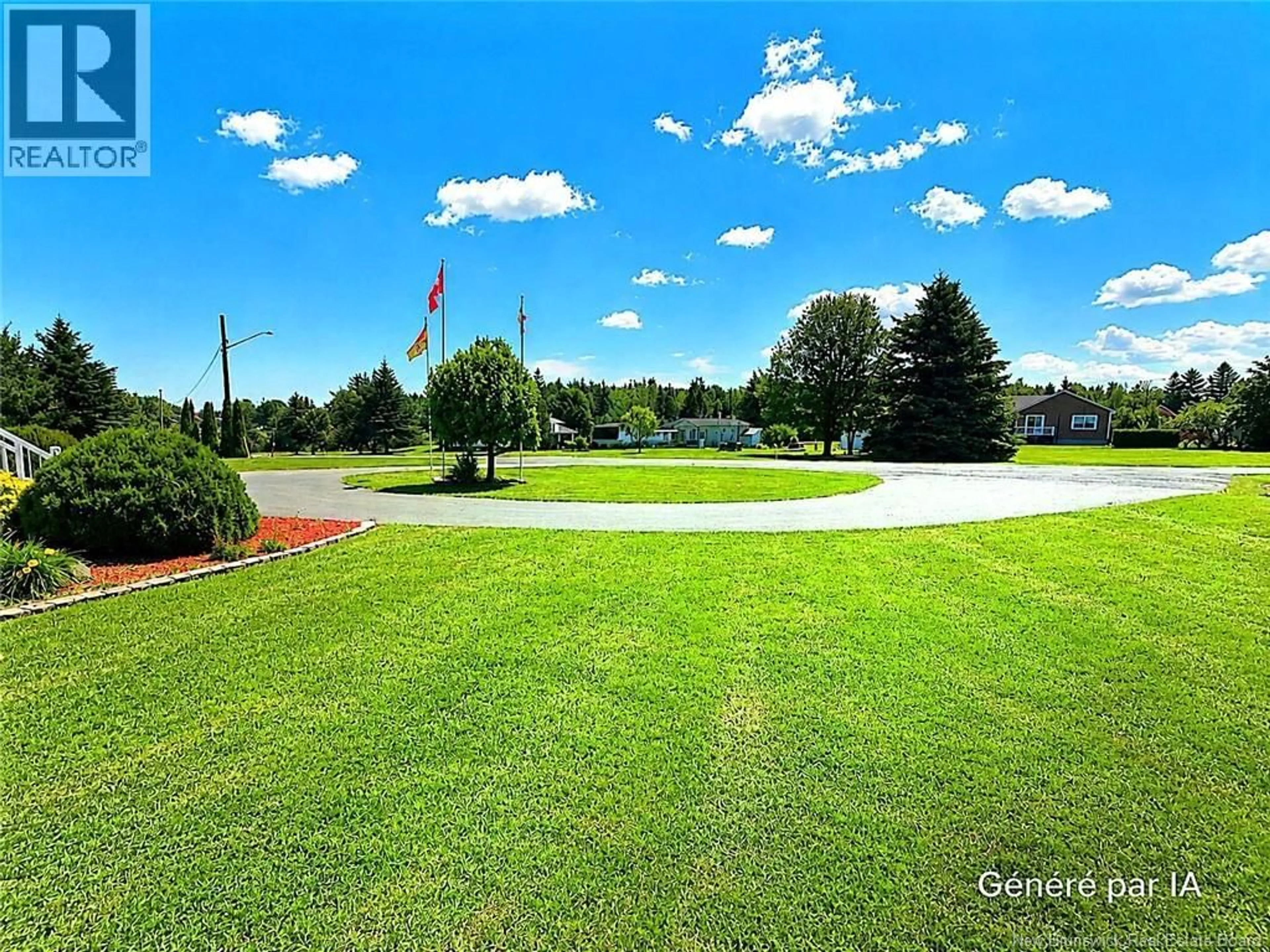 A pic from outside/outdoor area/front of a property/back of a property/a pic from drone, water/lake/river/ocean view for 587 H J COMEAU, Tracadie New Brunswick E1X1A5