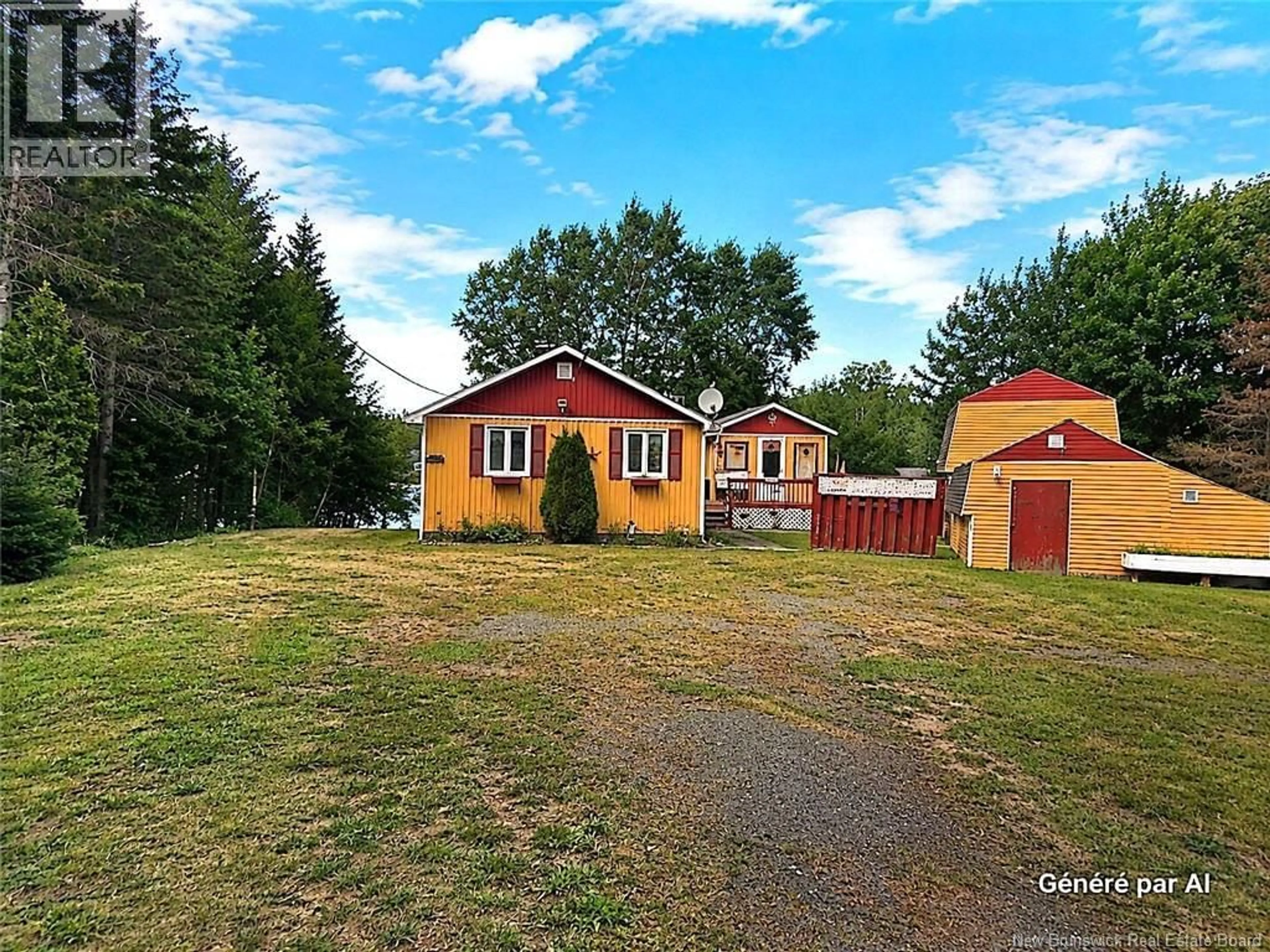 A pic from outside/outdoor area/front of a property/back of a property/a pic from drone, building for 1794 CH COWANS CREEK, Landry Office New Brunswick E8S2E9