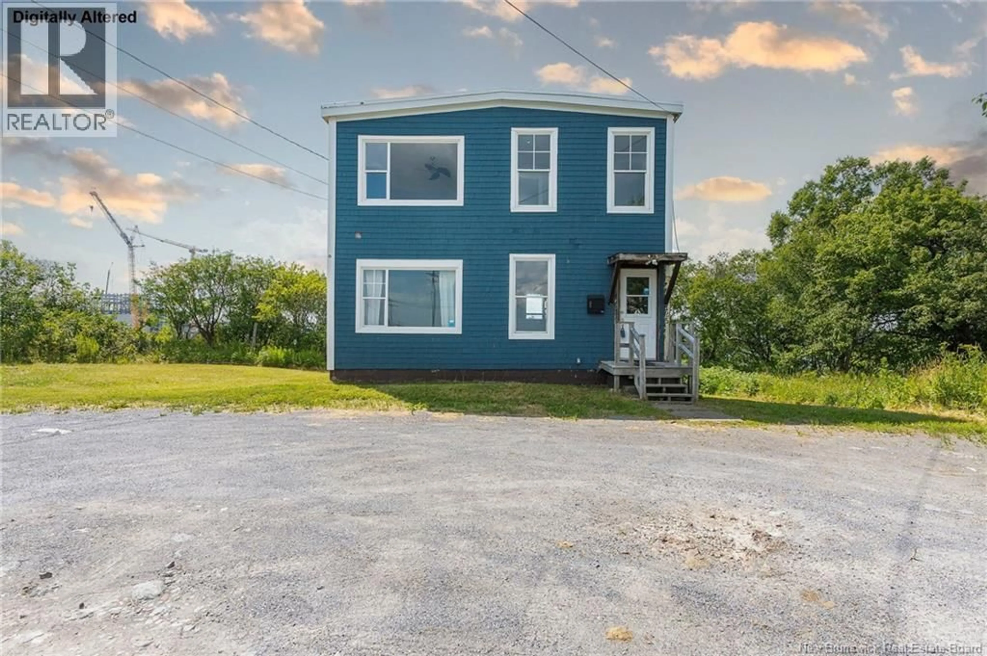 A pic from outside/outdoor area/front of a property/back of a property/a pic from drone, building for 425 DOUGLAS AVENUE, Saint John New Brunswick E2K1E7