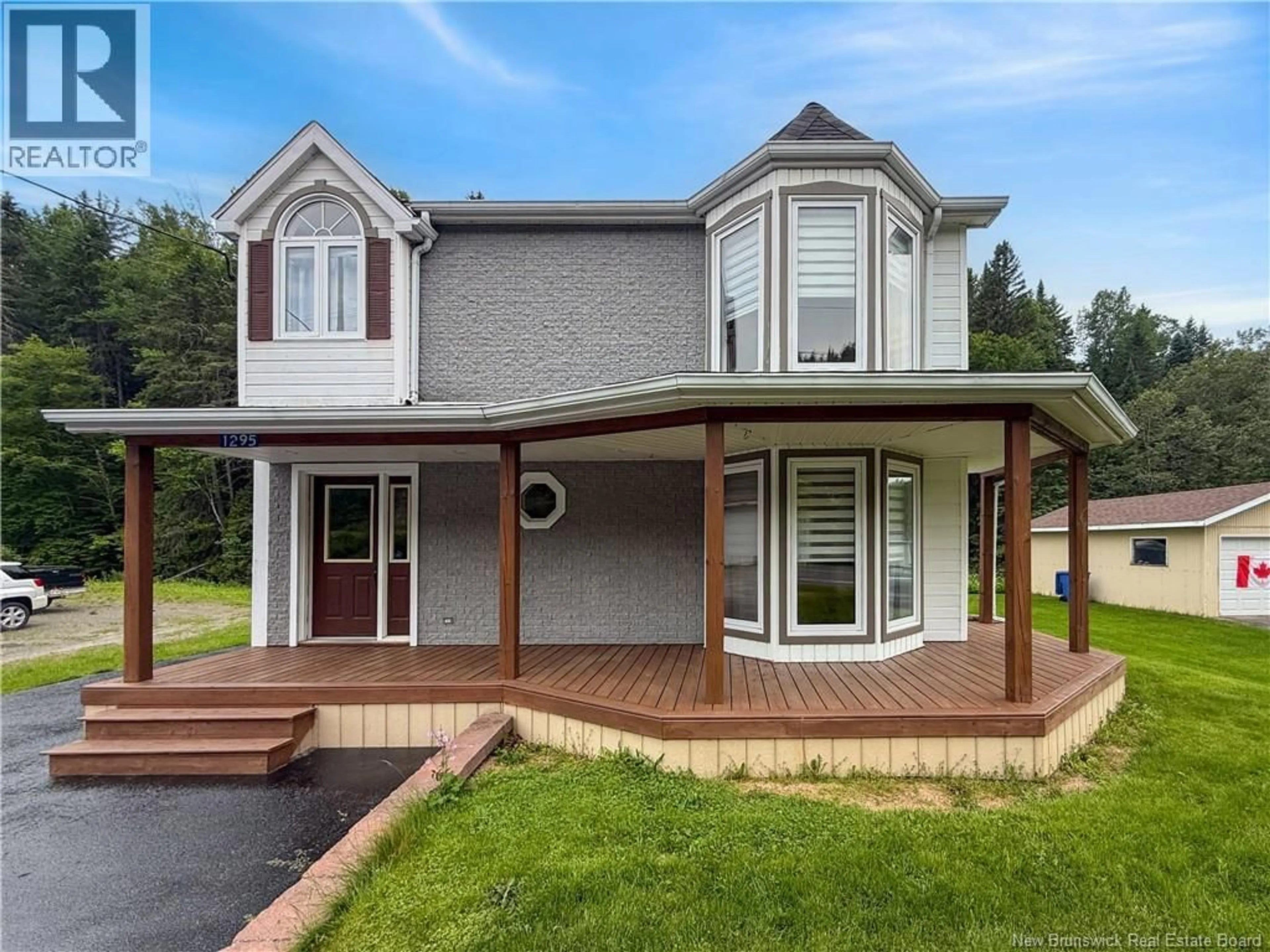 Home with vinyl exterior material, mountain view for 1295 VAL D'AMOUR ROAD, Val-D'amour New Brunswick E3N5M5