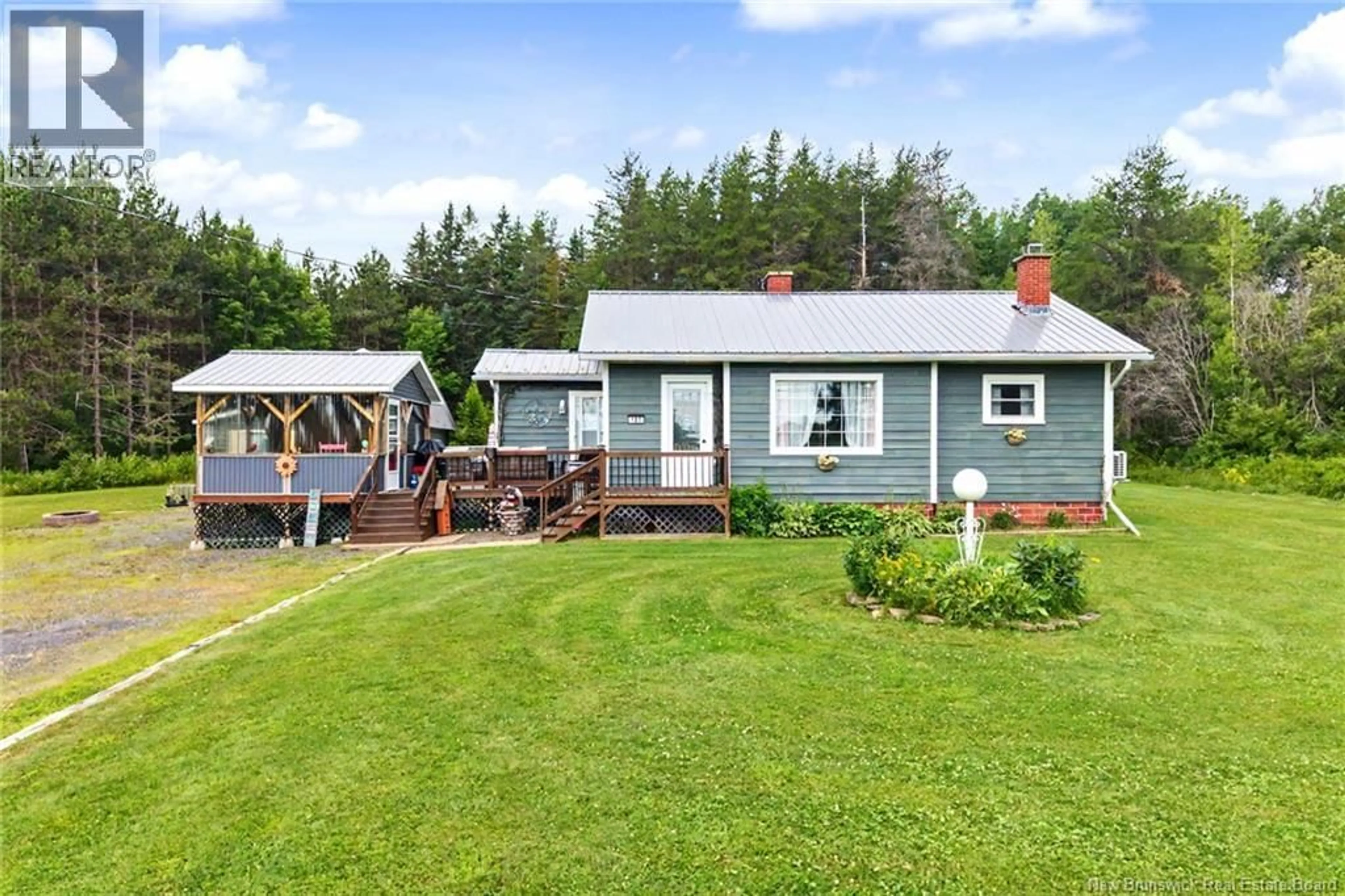 A pic from outside/outdoor area/front of a property/back of a property/a pic from drone, unknown for 183 LILLOETT DRIVE, Chipman New Brunswick E4A1W1