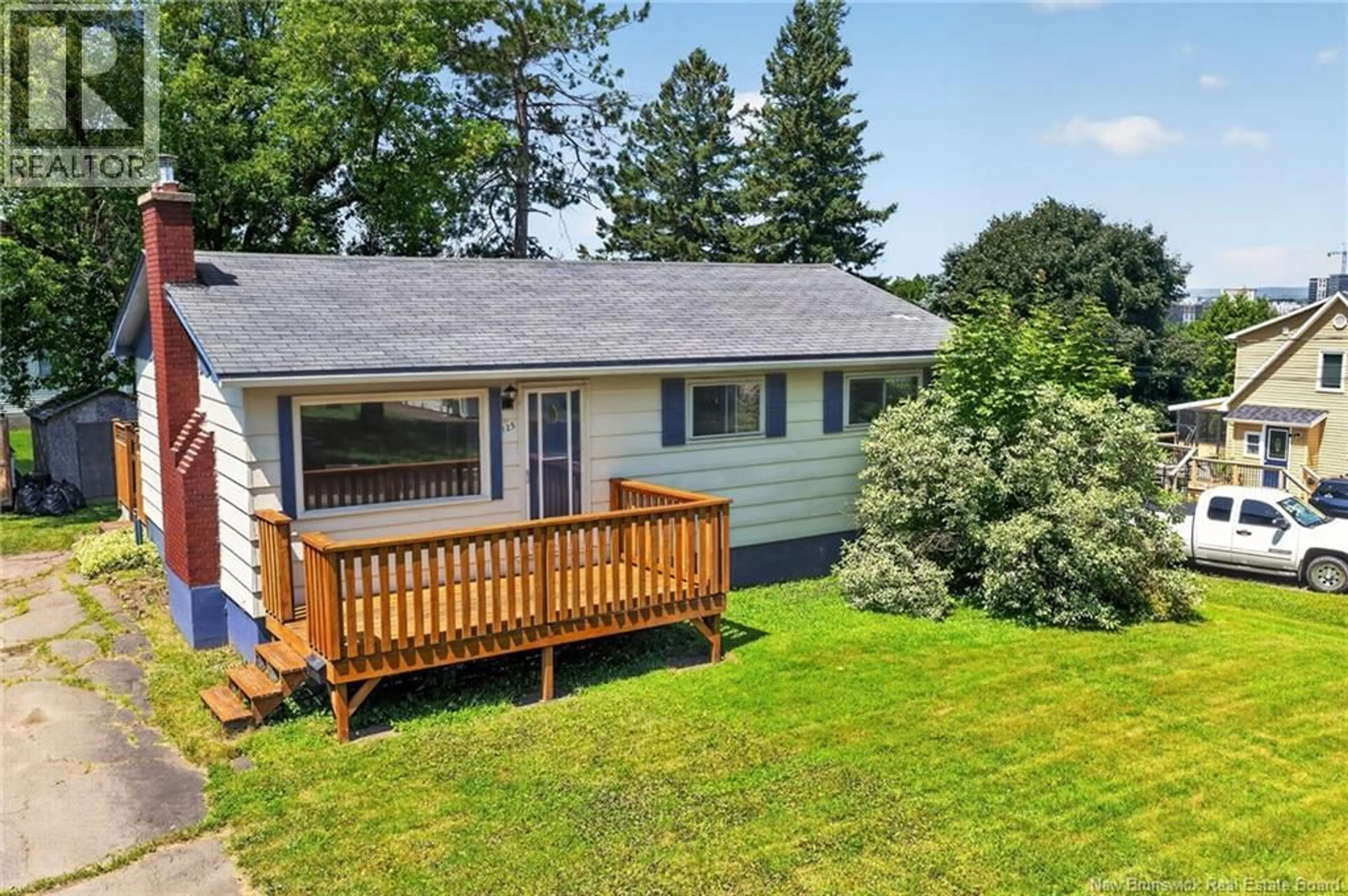 A pic from outside/outdoor area/front of a property/back of a property/a pic from drone, water/lake/river/ocean view for 125 BLAIR STREET, Riverview New Brunswick E1B1J1