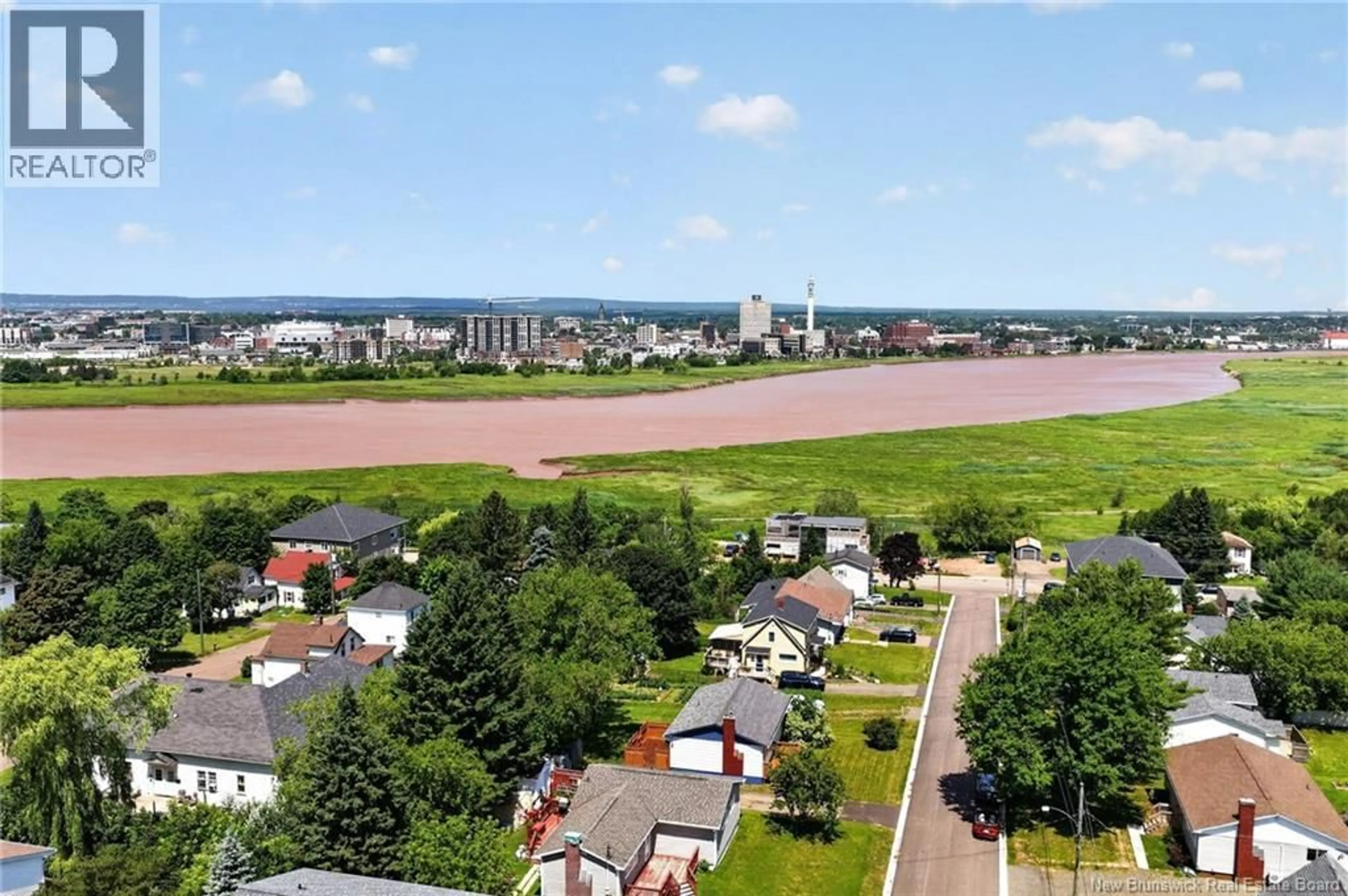 A pic from outside/outdoor area/front of a property/back of a property/a pic from drone, water/lake/river/ocean view for 125 BLAIR STREET, Riverview New Brunswick E1B1J1