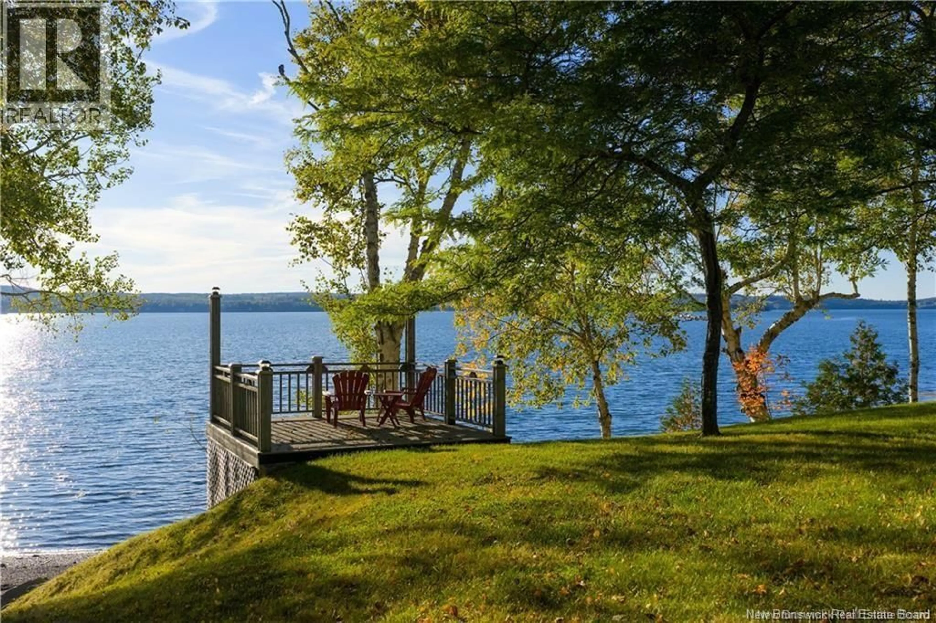 Patio, water/lake/river/ocean view for 3688 ROUTE 127, Bayside New Brunswick E5B2W5