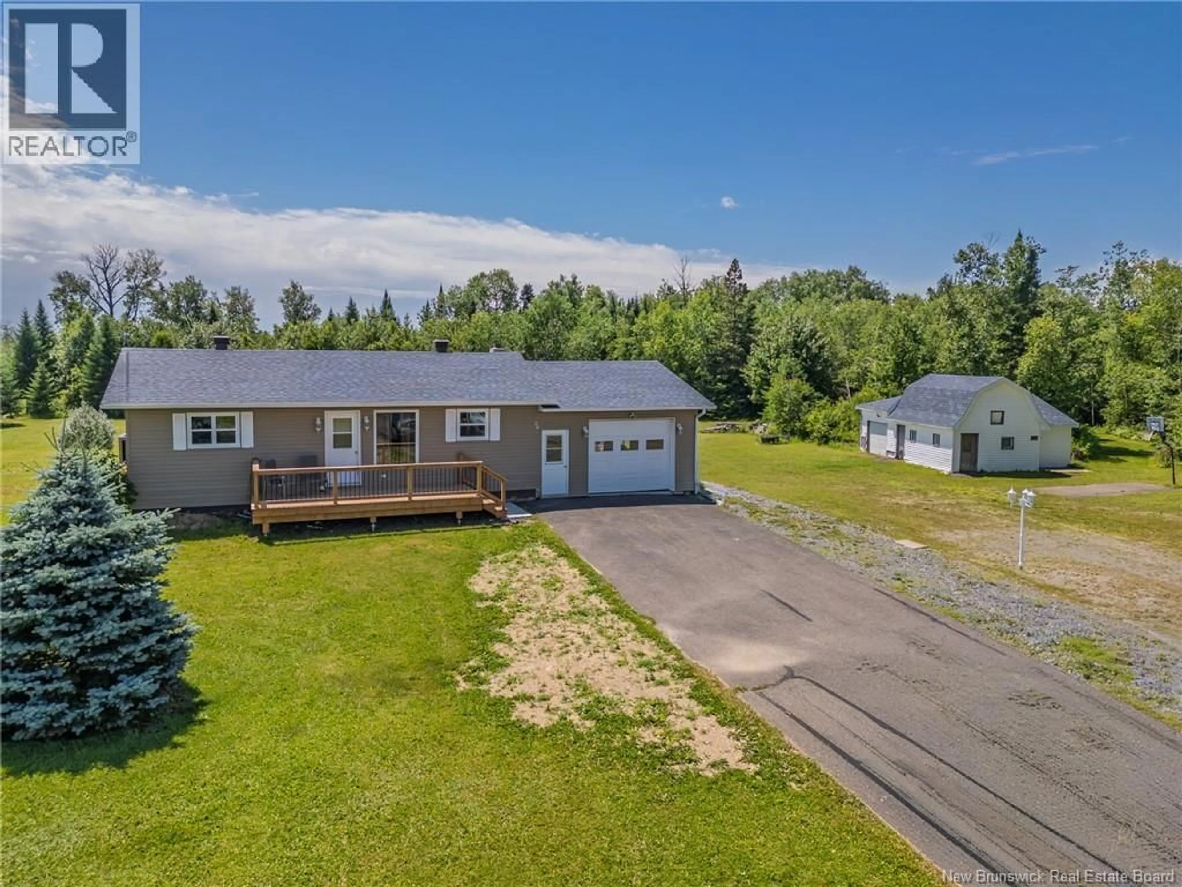 A pic from outside/outdoor area/front of a property/back of a property/a pic from drone, unknown for 66 ROUTE 375, DSL de Grand-Sault/Falls New Brunswick E3Z1Z3
