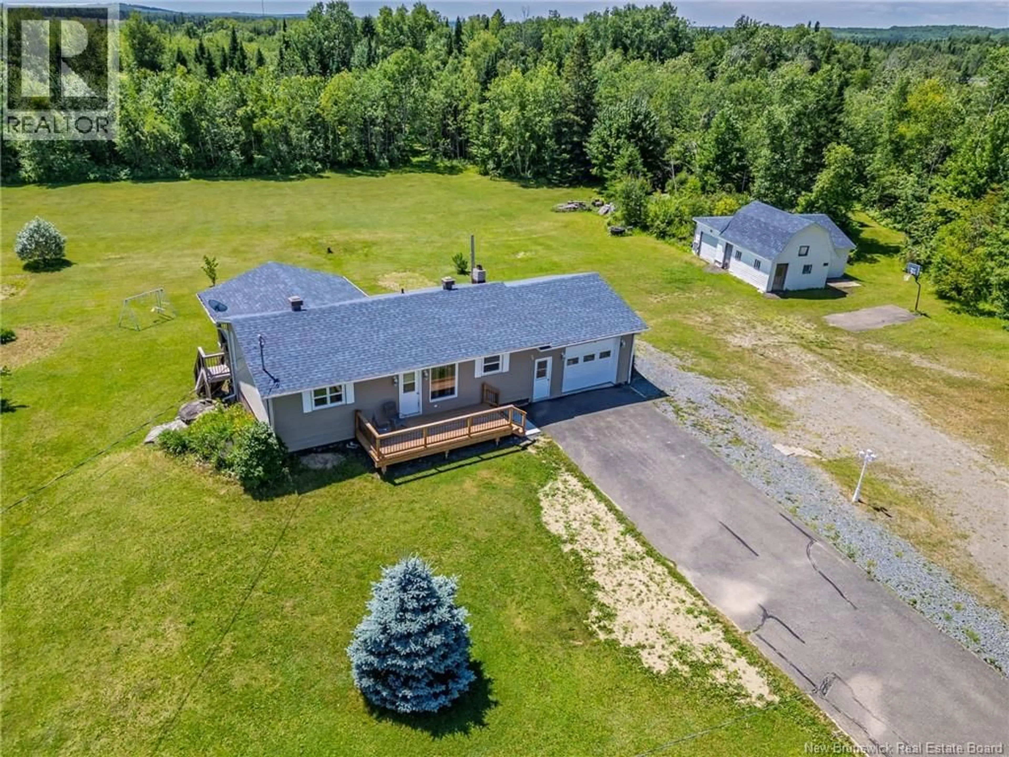 A pic from outside/outdoor area/front of a property/back of a property/a pic from drone, unknown for 66 ROUTE 375, DSL de Grand-Sault/Falls New Brunswick E3Z1Z3