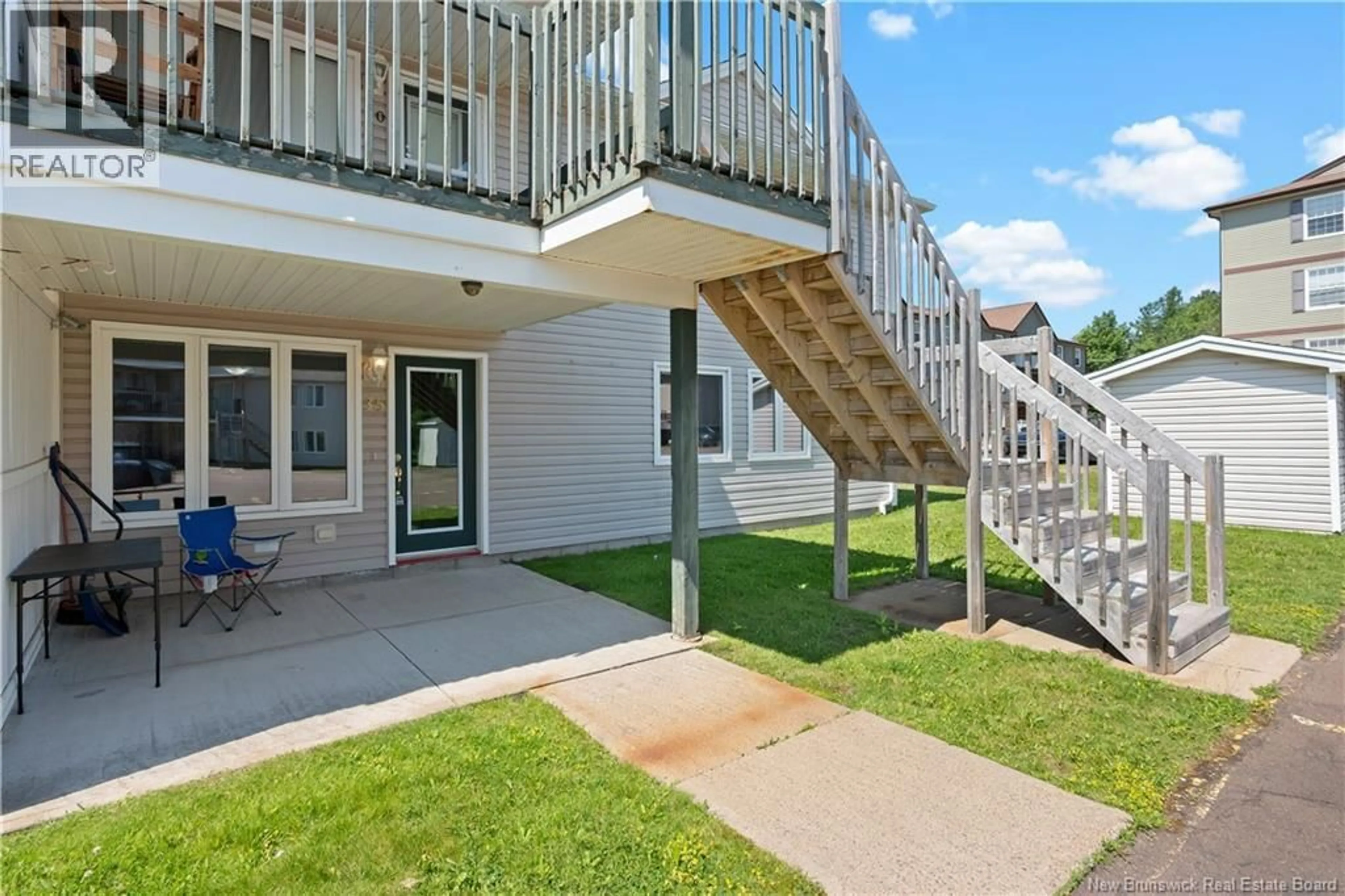 Patio, water/lake/river/ocean view for 35 - 30 GRANT STREET, Moncton New Brunswick E1A3R4