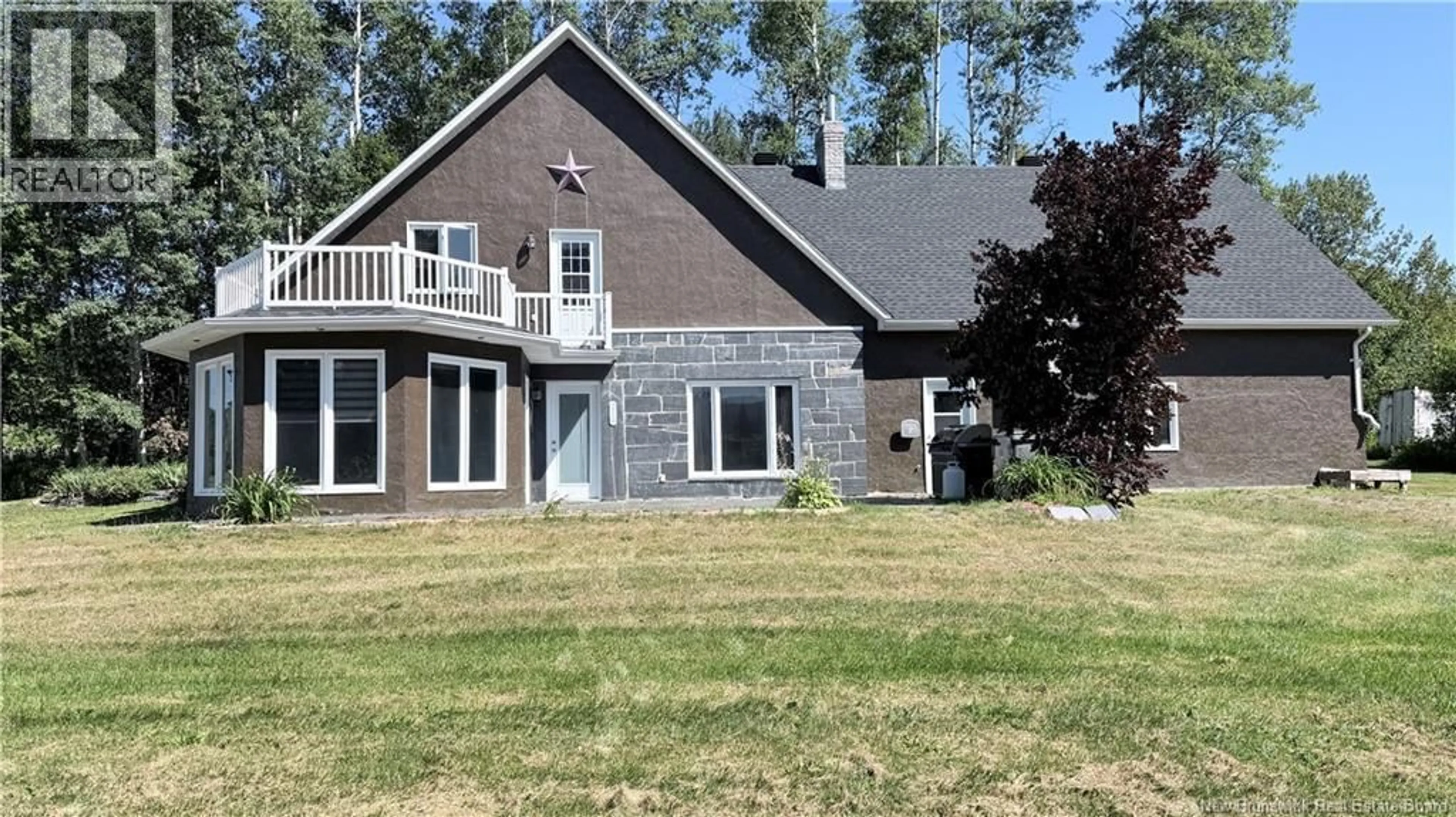 A pic from outside/outdoor area/front of a property/back of a property/a pic from drone, unknown for 1334 ROUTE 205, Clair New Brunswick E7A1Y2
