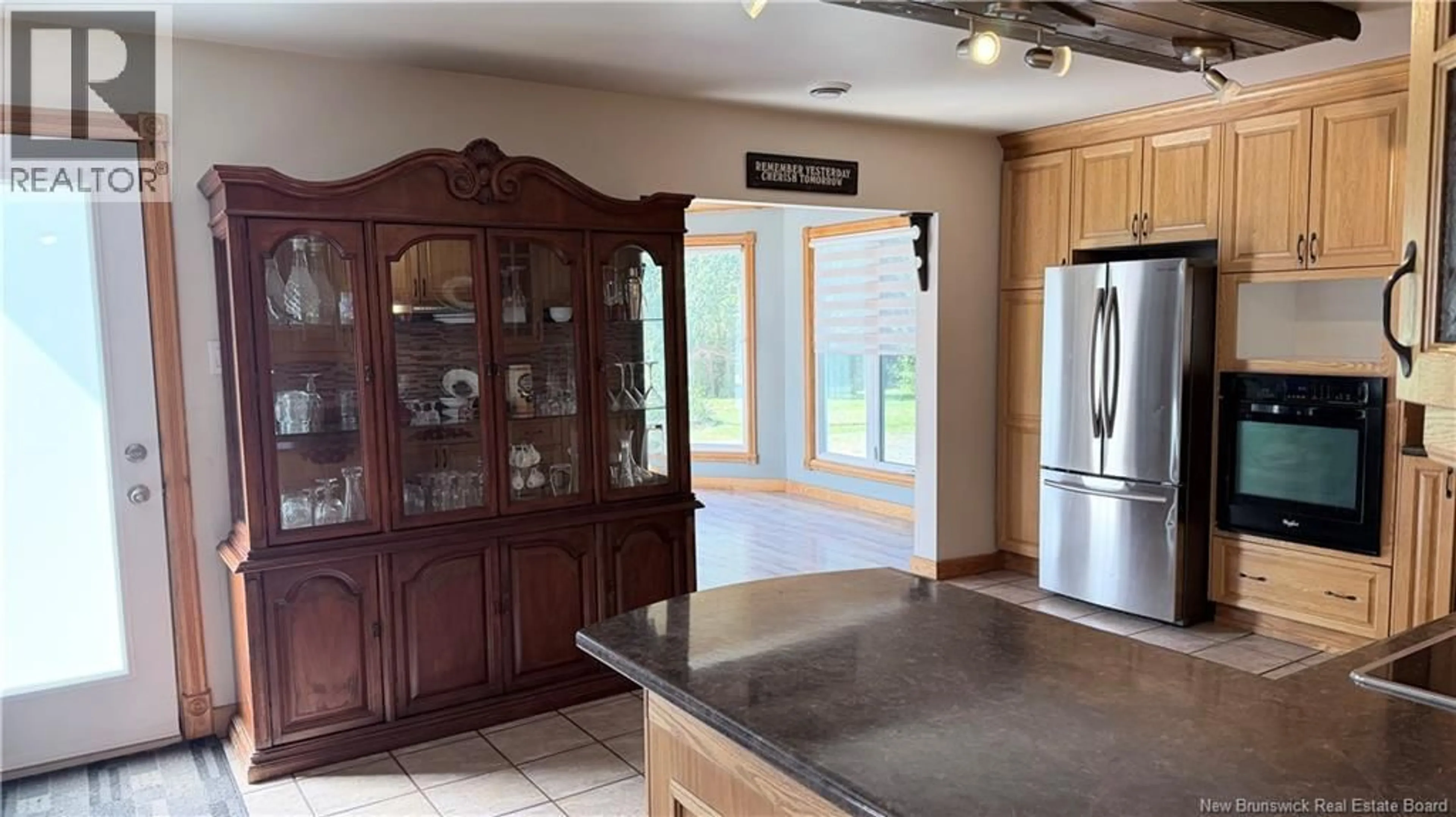 Open concept kitchen, ceramic/tile floor for 1334 ROUTE 205, Clair New Brunswick E7A1Y2