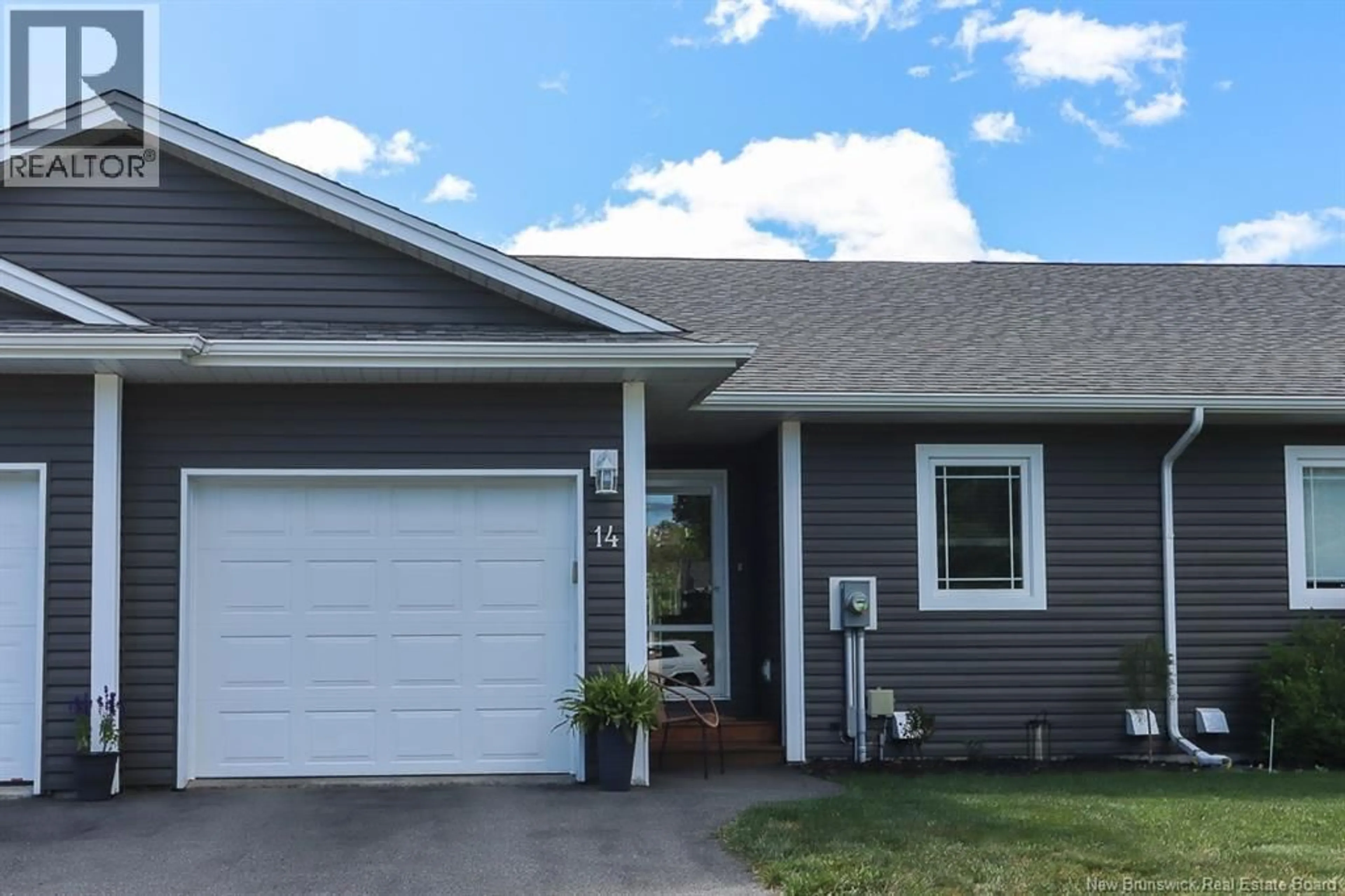 Home with vinyl exterior material, street for 14 KAITLYN STREET, Rothesay New Brunswick E2E0M6