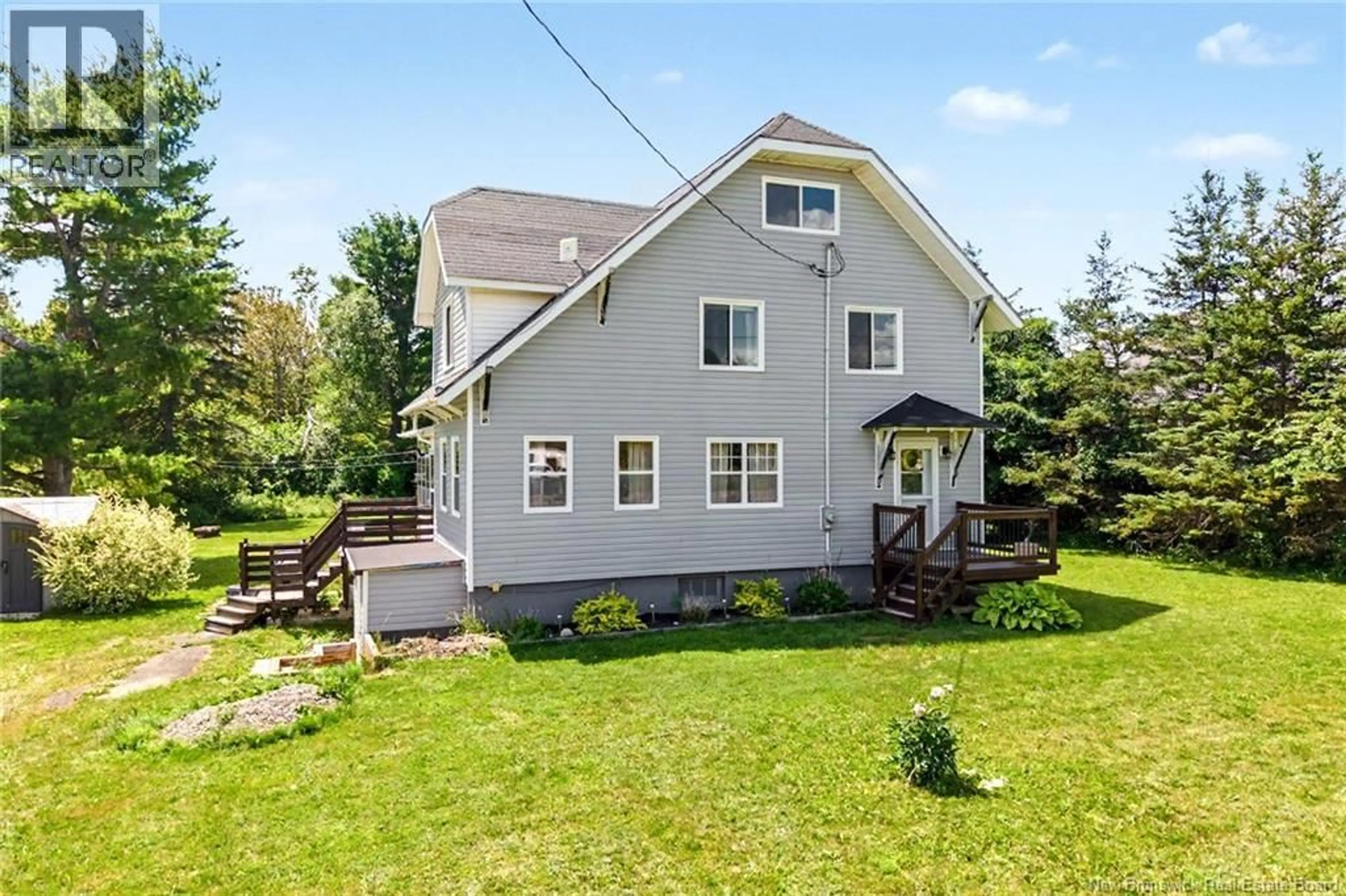A pic from outside/outdoor area/front of a property/back of a property/a pic from drone, building for 3945 ROUTE 104, Millville New Brunswick E6E1S6