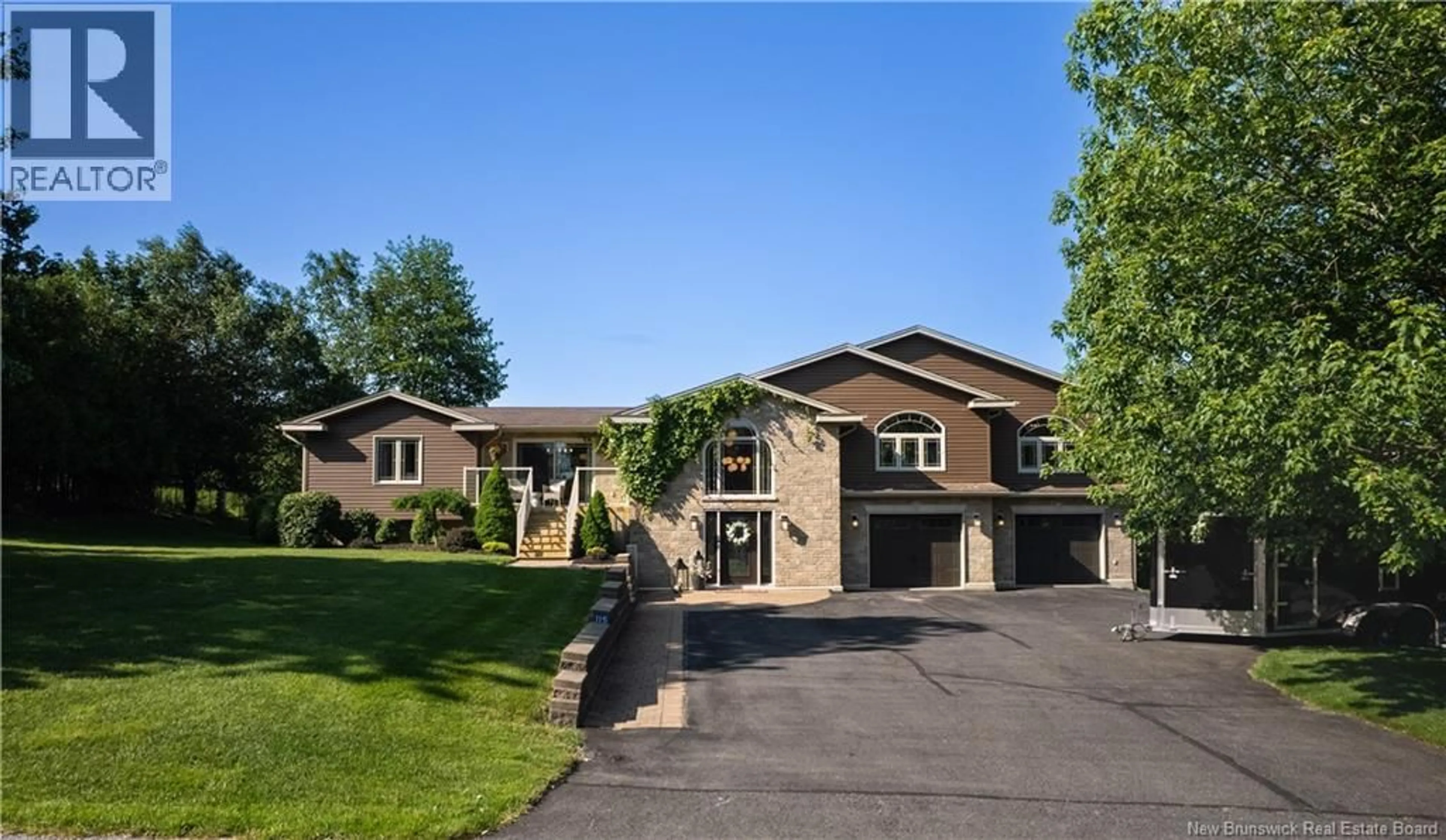 Home with brick exterior material, street for 115 ROBIN HOOD LANE, Quispamsis New Brunswick E2E1E9