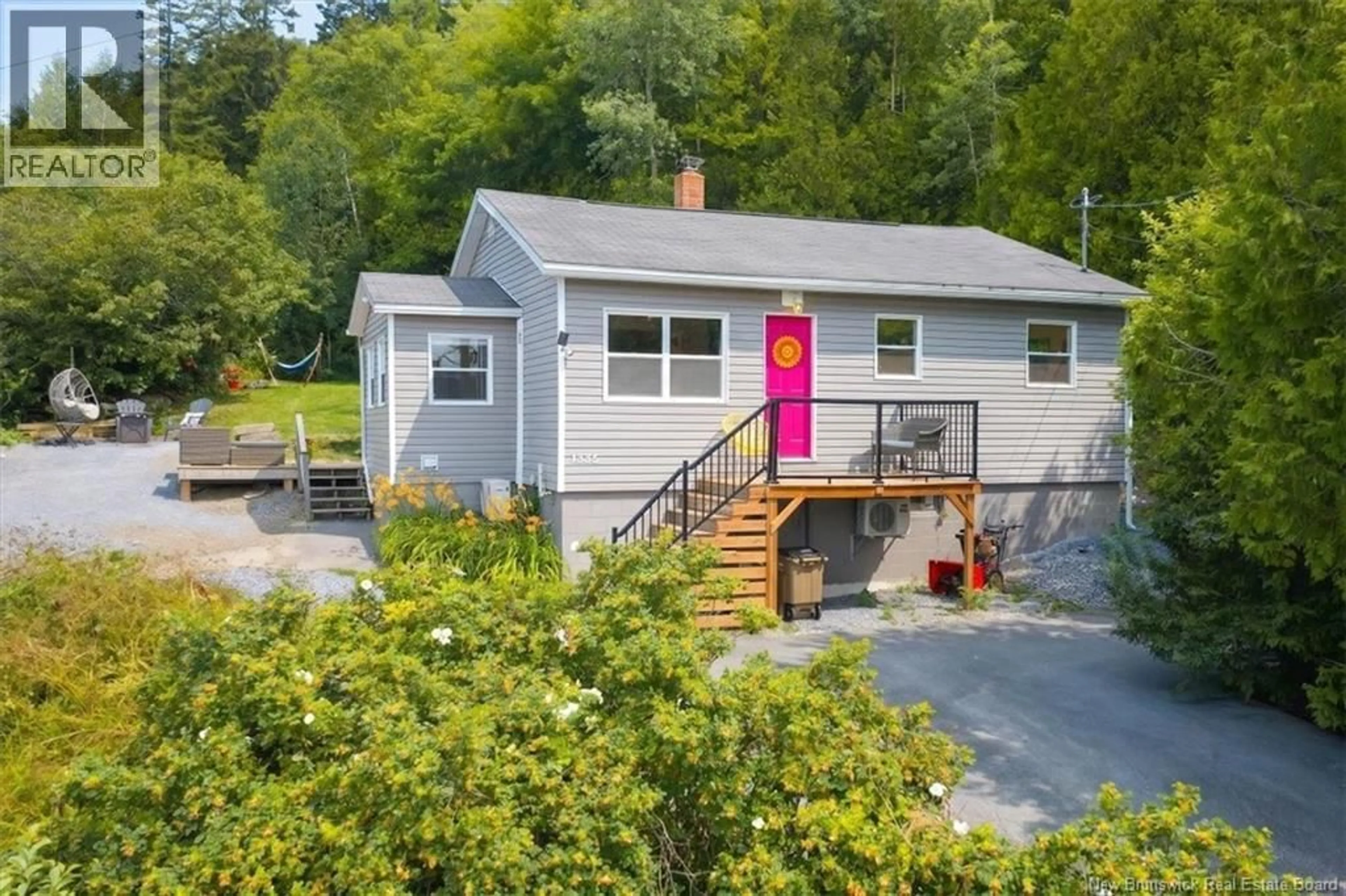 A pic from outside/outdoor area/front of a property/back of a property/a pic from drone, street for 1885 GOLDEN GROVE ROAD, Saint John New Brunswick E2N2A2