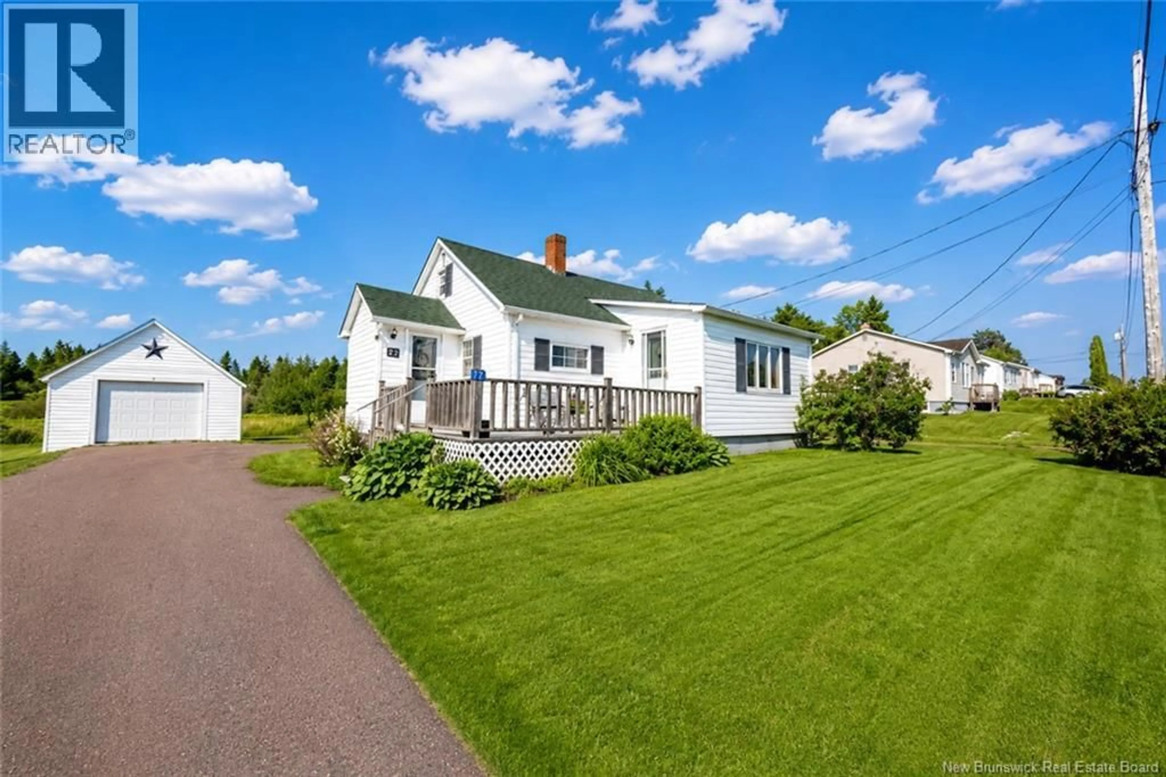 A pic from outside/outdoor area/front of a property/back of a property/a pic from drone, building for 77 FAIRFIELD ROAD, Sackville New Brunswick E4G2P4