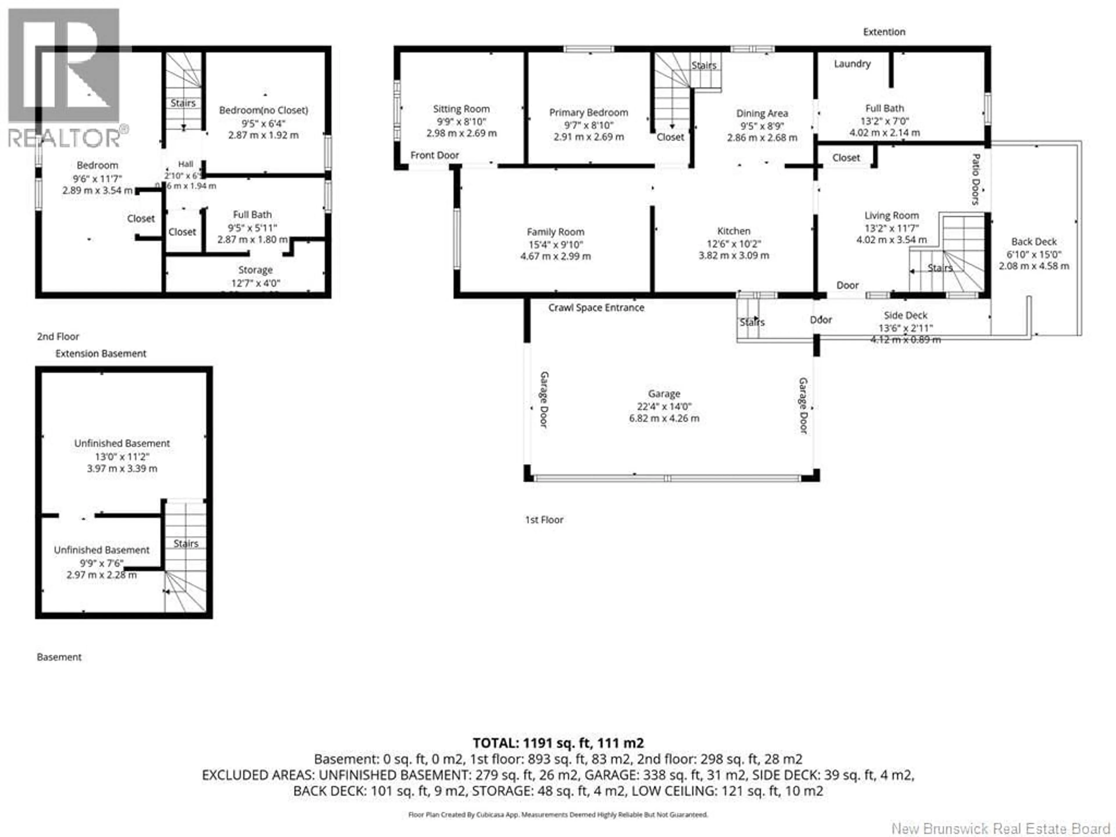 Floor plan for 523 QUEEN STREET, Dalhousie New Brunswick E8C2G7