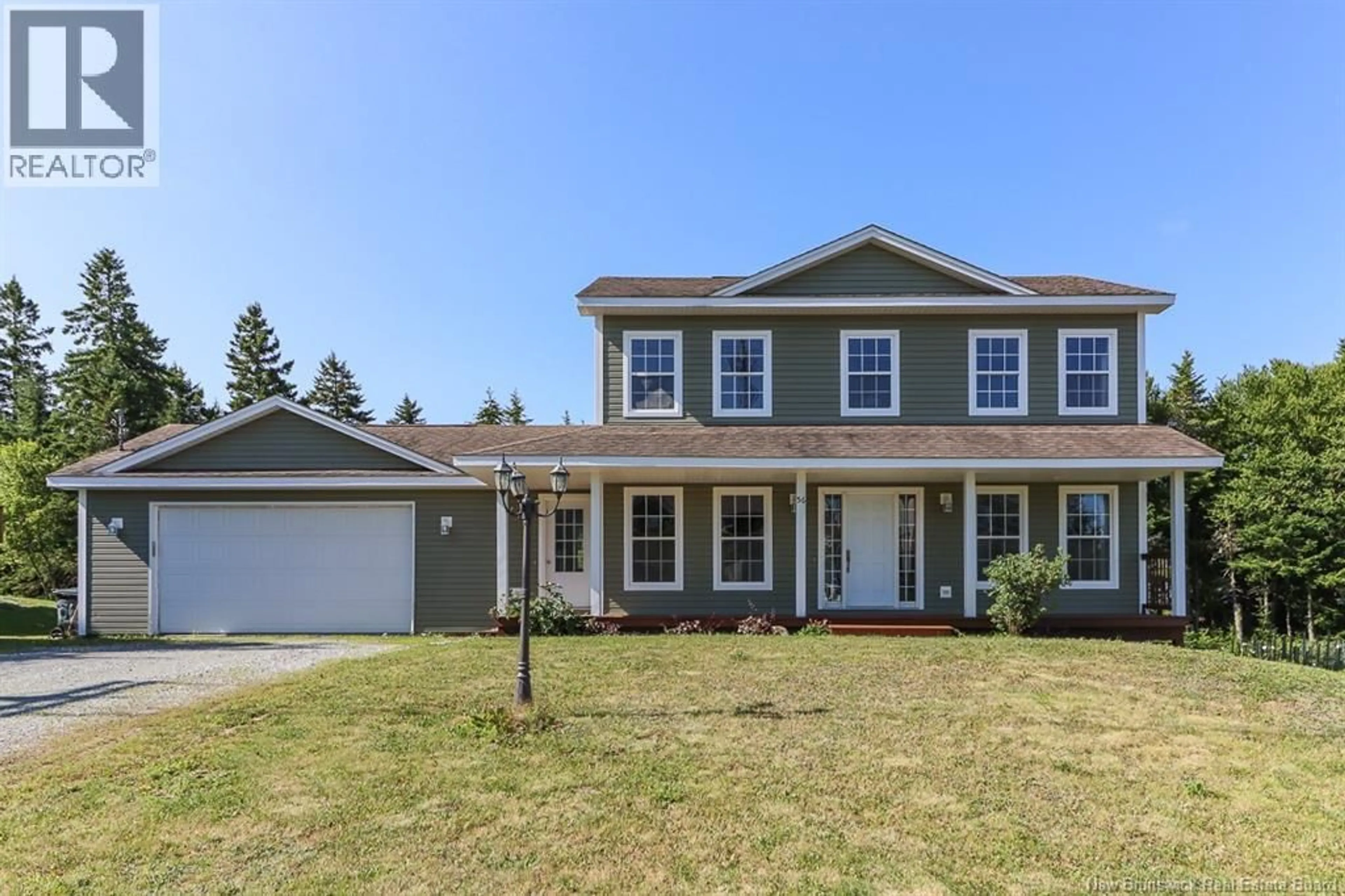 Home with vinyl exterior material, street for 56 HEARTHSTONE DRIVE, Quispamsis New Brunswick E2G0C5