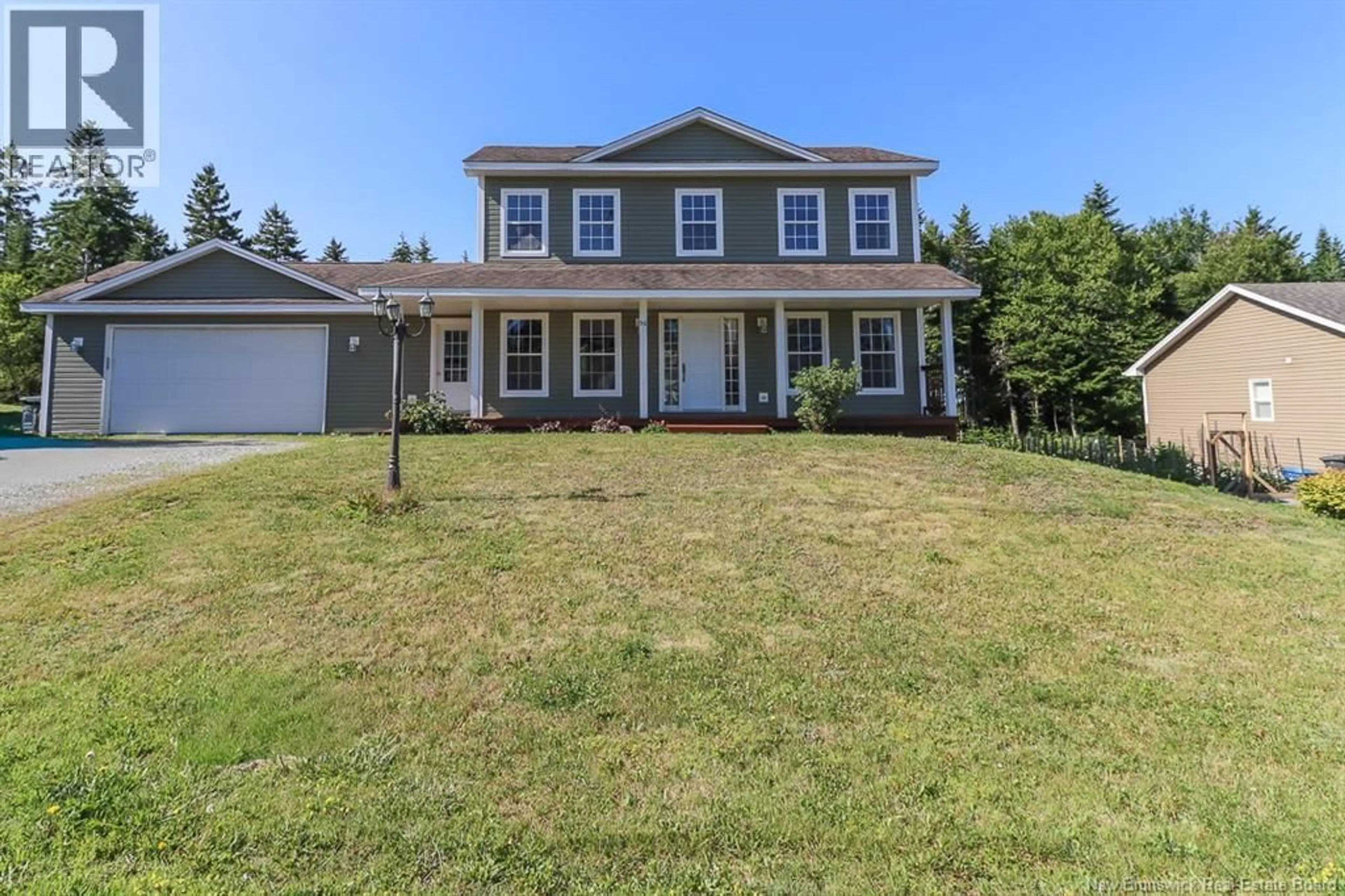 A pic from outside/outdoor area/front of a property/back of a property/a pic from drone, street for 56 HEARTHSTONE DRIVE, Quispamsis New Brunswick E2G0C5