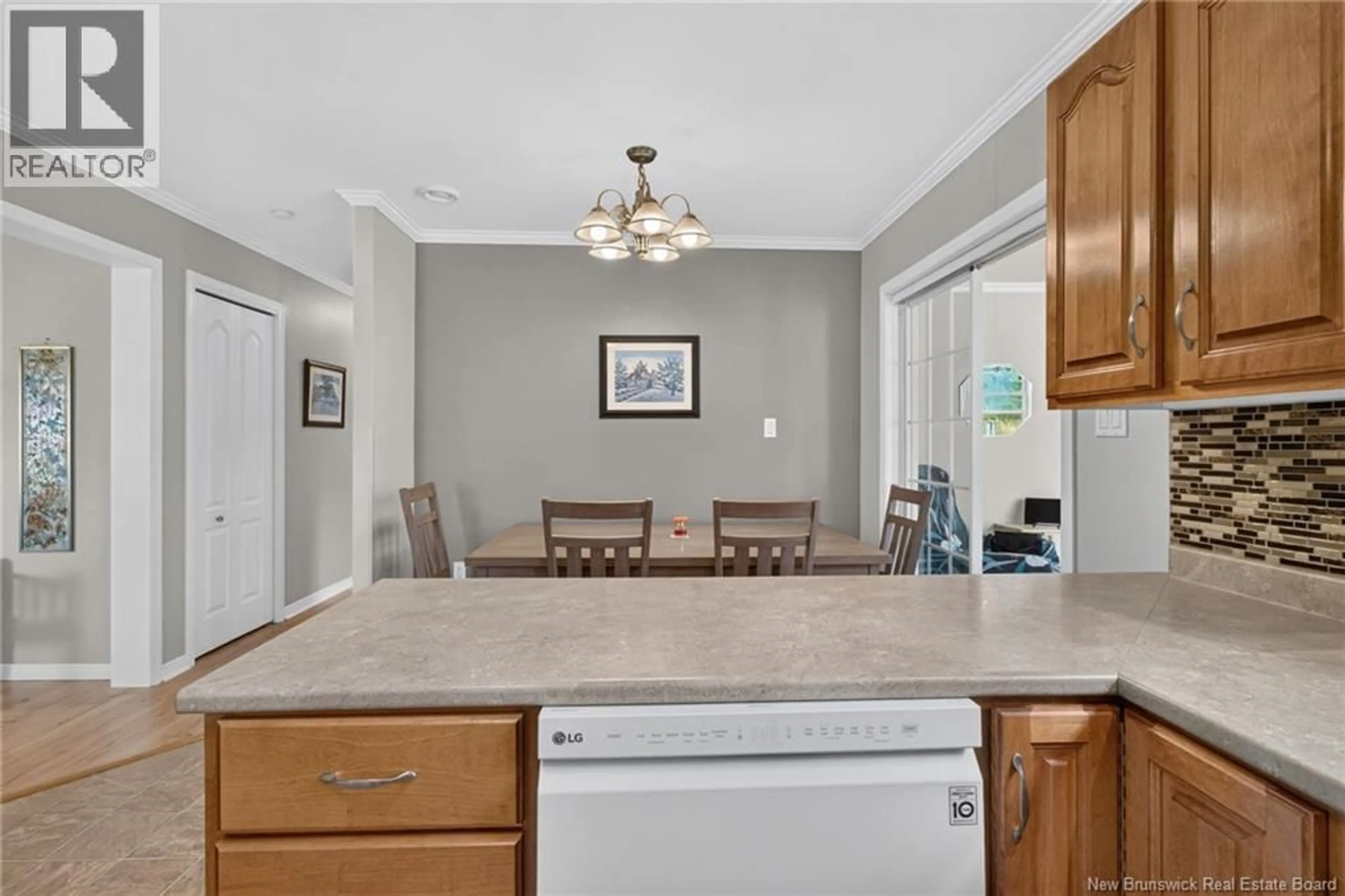 Open concept kitchen, ceramic/tile floor for 23 HEMMINGWAY LANE, Riverview New Brunswick E1B0C5