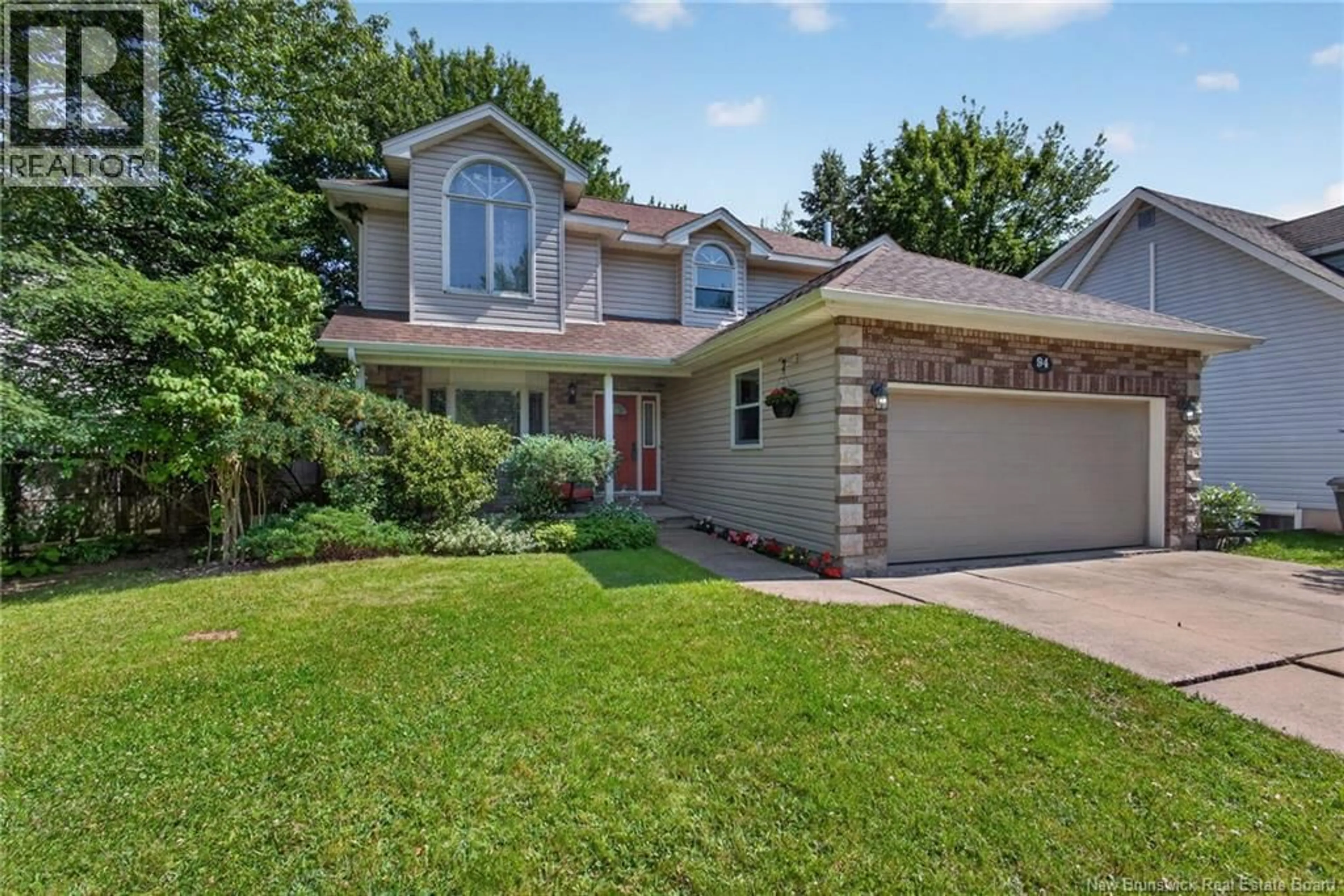 Home with brick exterior material, street for 94 SANDALWOOD DRIVE, Moncton New Brunswick E1C1Z5