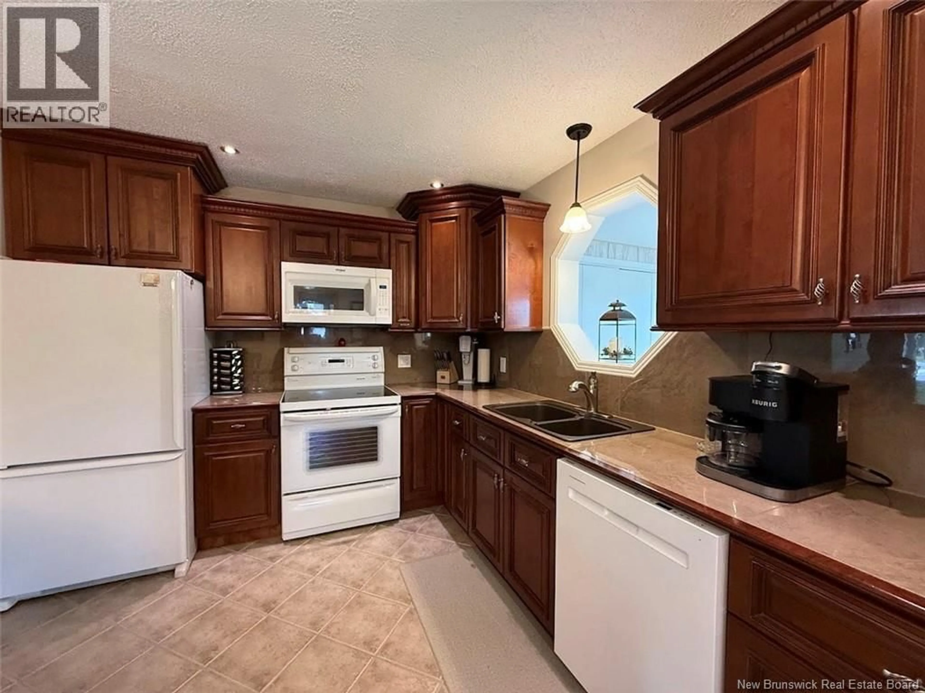 Standard kitchen, ceramic/tile floor for 128 DE LA POINTE ROAD, Lac Baker New Brunswick E7A1J2