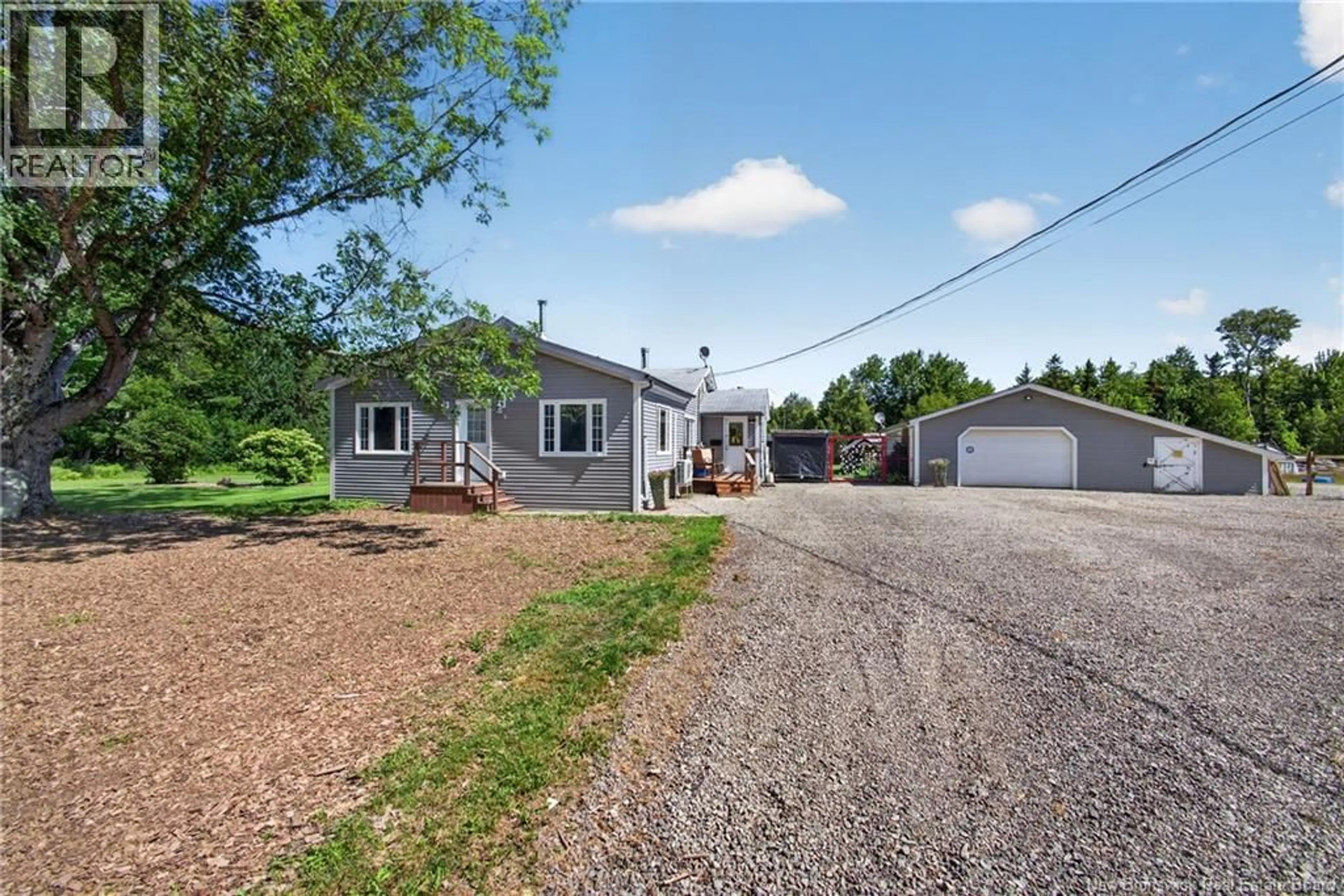 A pic from outside/outdoor area/front of a property/back of a property/a pic from drone, street for 200 SANITORIUM ROAD, River Glade New Brunswick E4Z3N2