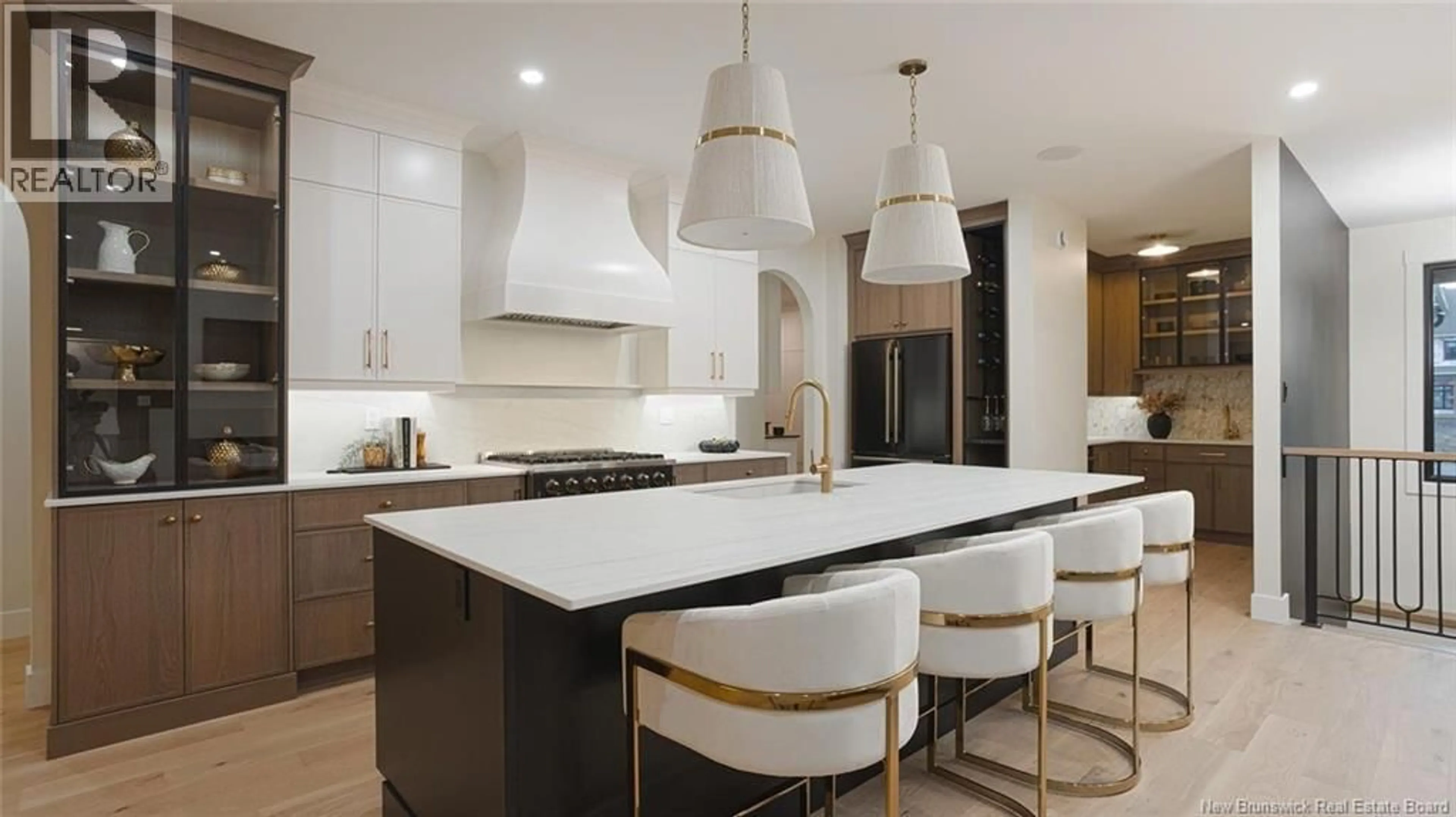 Contemporary kitchen, ceramic/tile floor for 14 GREENBRIER STREET, Rothesay New Brunswick E2E2C8