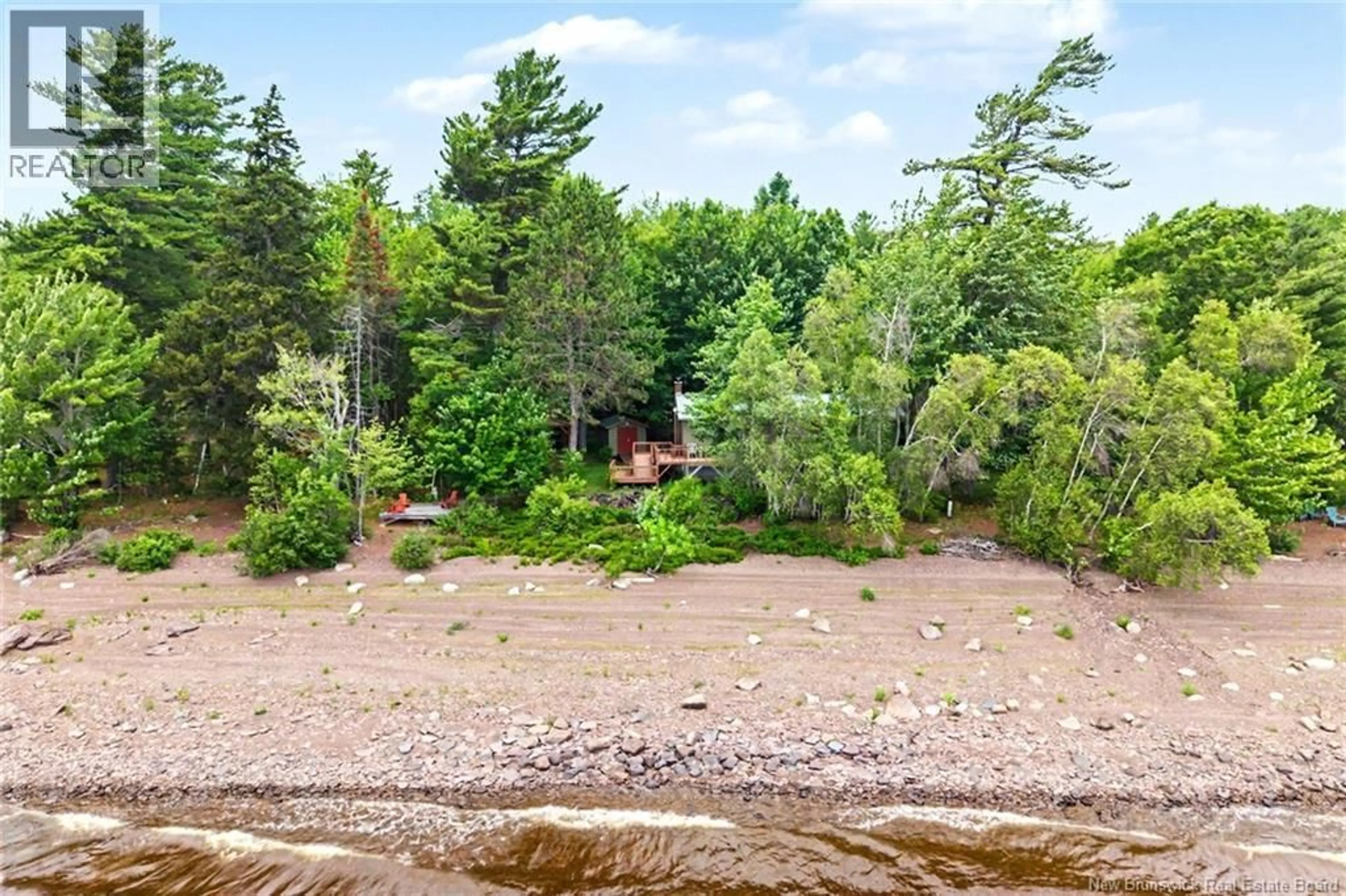 A pic from outside/outdoor area/front of a property/back of a property/a pic from drone, water/lake/river/ocean view for 41 WINDY HAVEN LANE, Sypher Cove New Brunswick E4B0B3