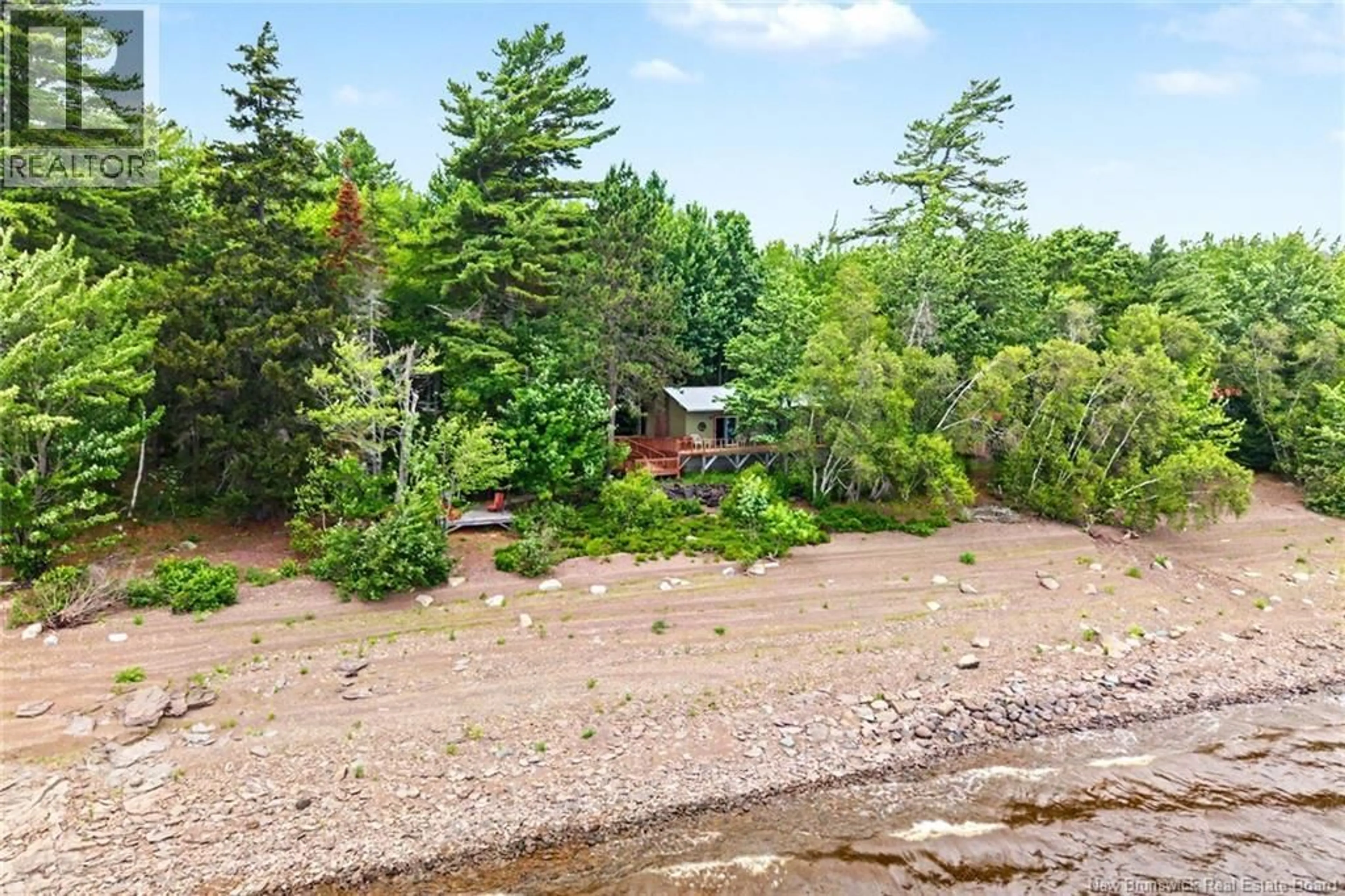 A pic from outside/outdoor area/front of a property/back of a property/a pic from drone, water/lake/river/ocean view for 41 WINDY HAVEN LANE, Sypher Cove New Brunswick E4B0B3