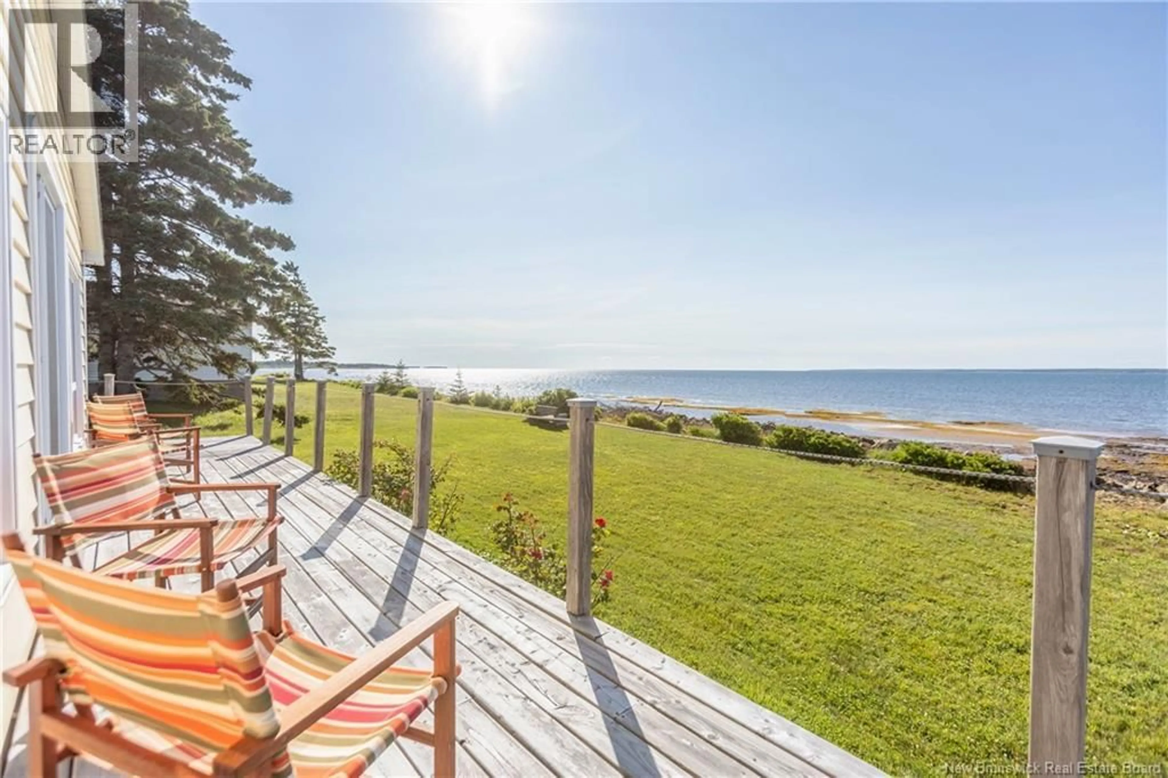 A pic from outside/outdoor area/front of a property/back of a property/a pic from drone, water/lake/river/ocean view for 107 HICKS BEACH ROAD, Upper Cape New Brunswick E4M0B1