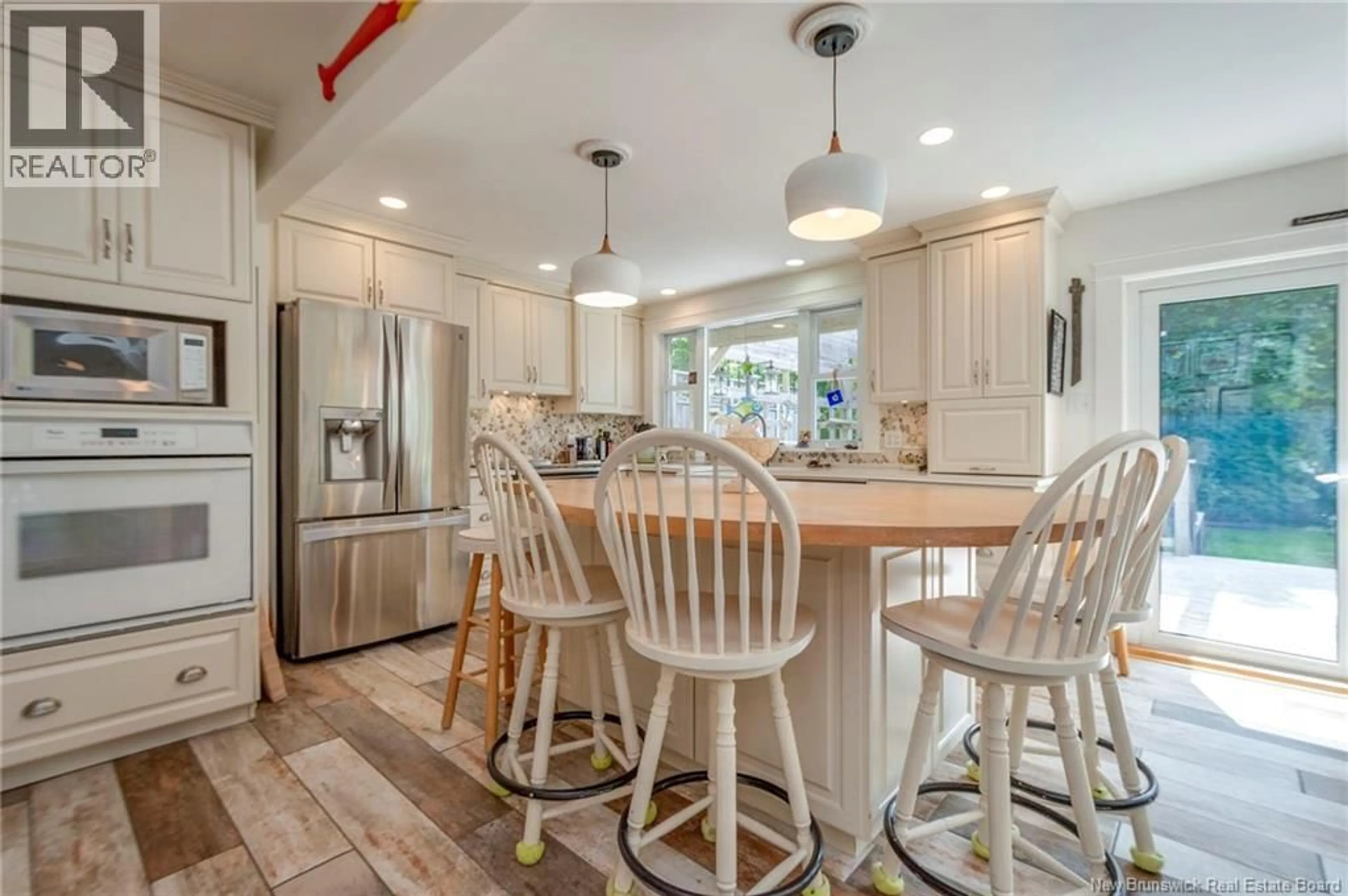 Open concept kitchen, ceramic/tile floor for 19 SEELY STREET, Saint John New Brunswick E2K4B1