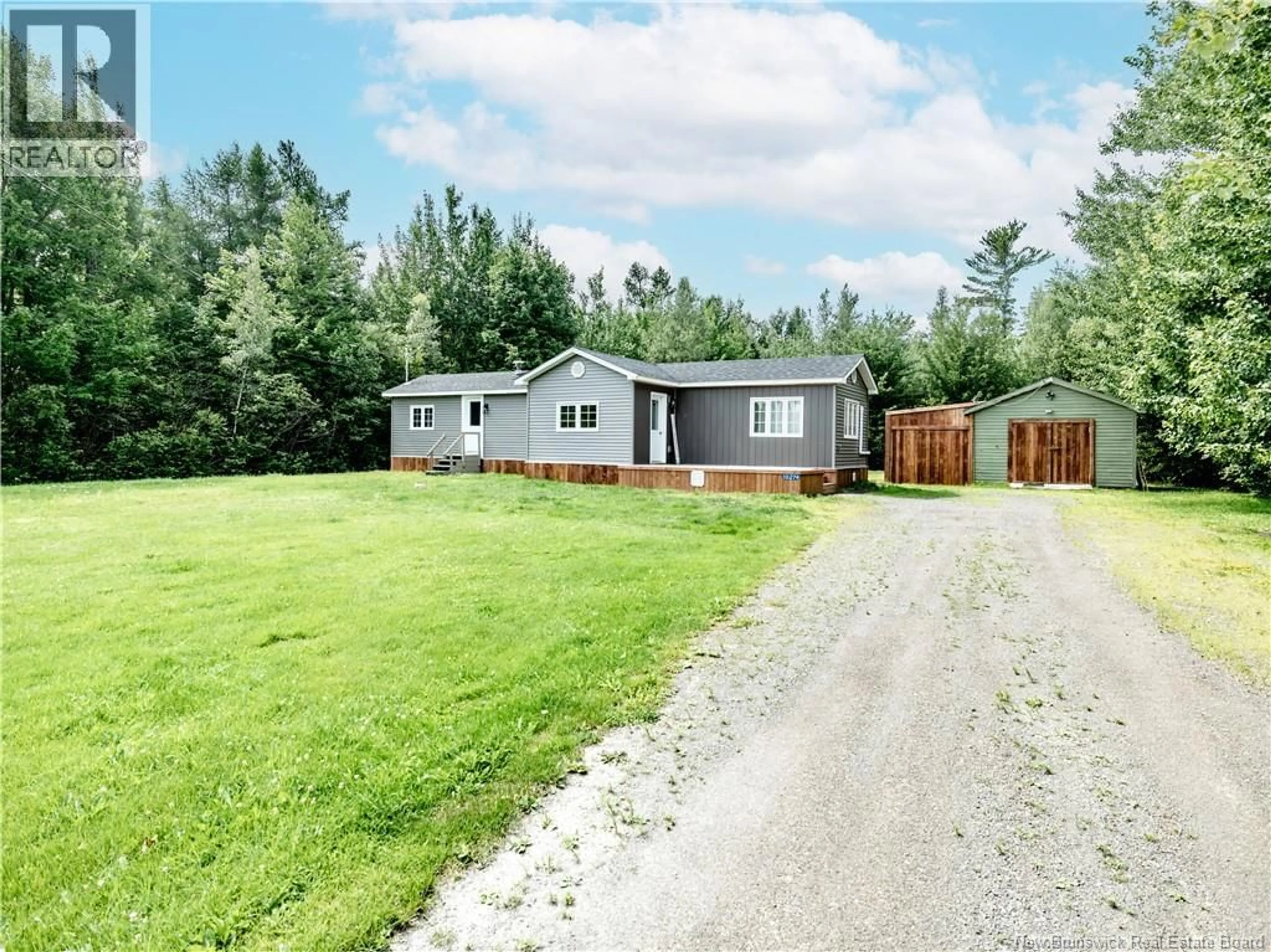 A pic from outside/outdoor area/front of a property/back of a property/a pic from drone, unknown for 10274 ROUTE 134, Saint-Louis-De-Kent New Brunswick E4X2K9