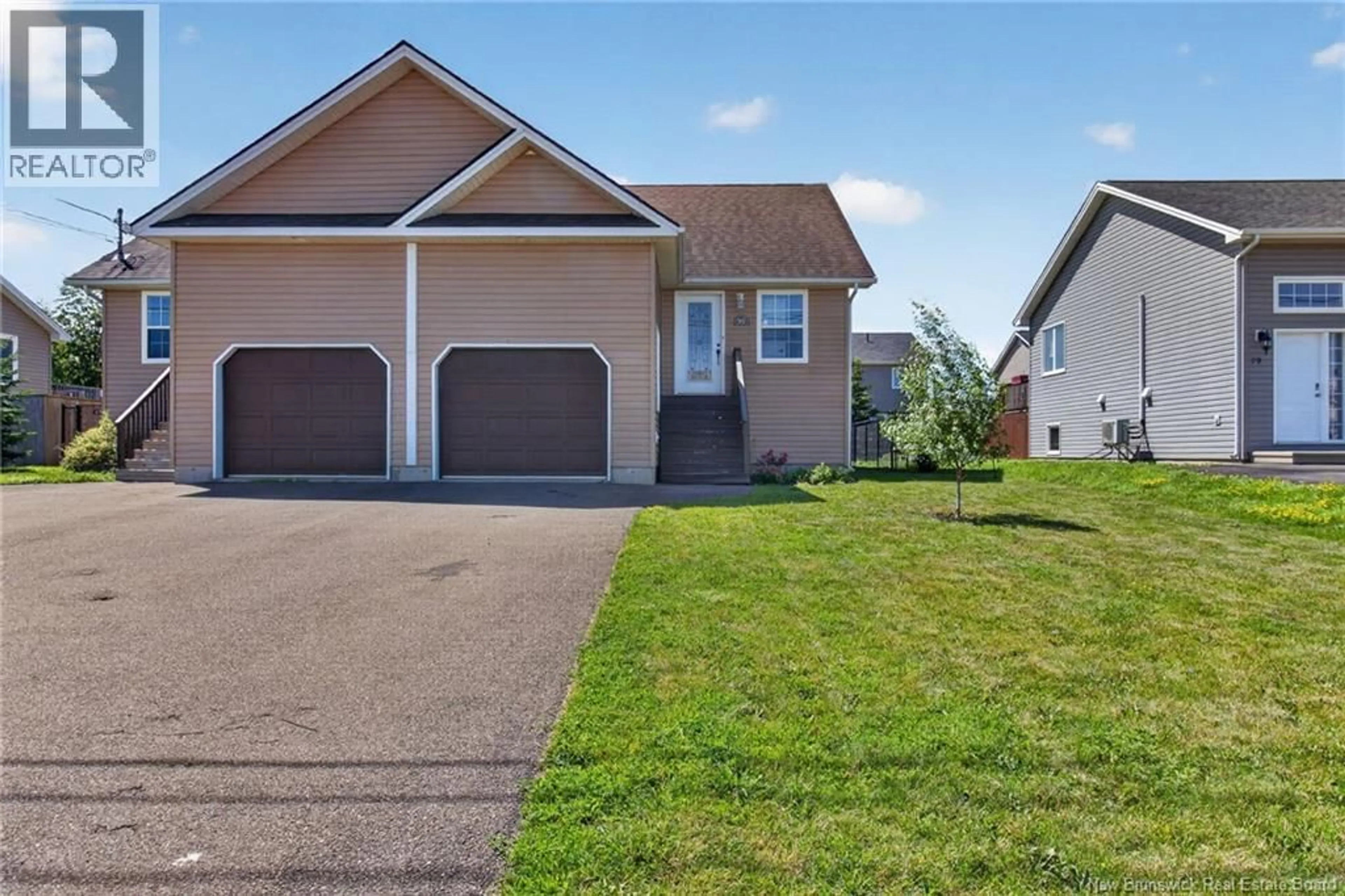 Home with vinyl exterior material, street for 93 JEANNETTE, Dieppe New Brunswick E1A0K3