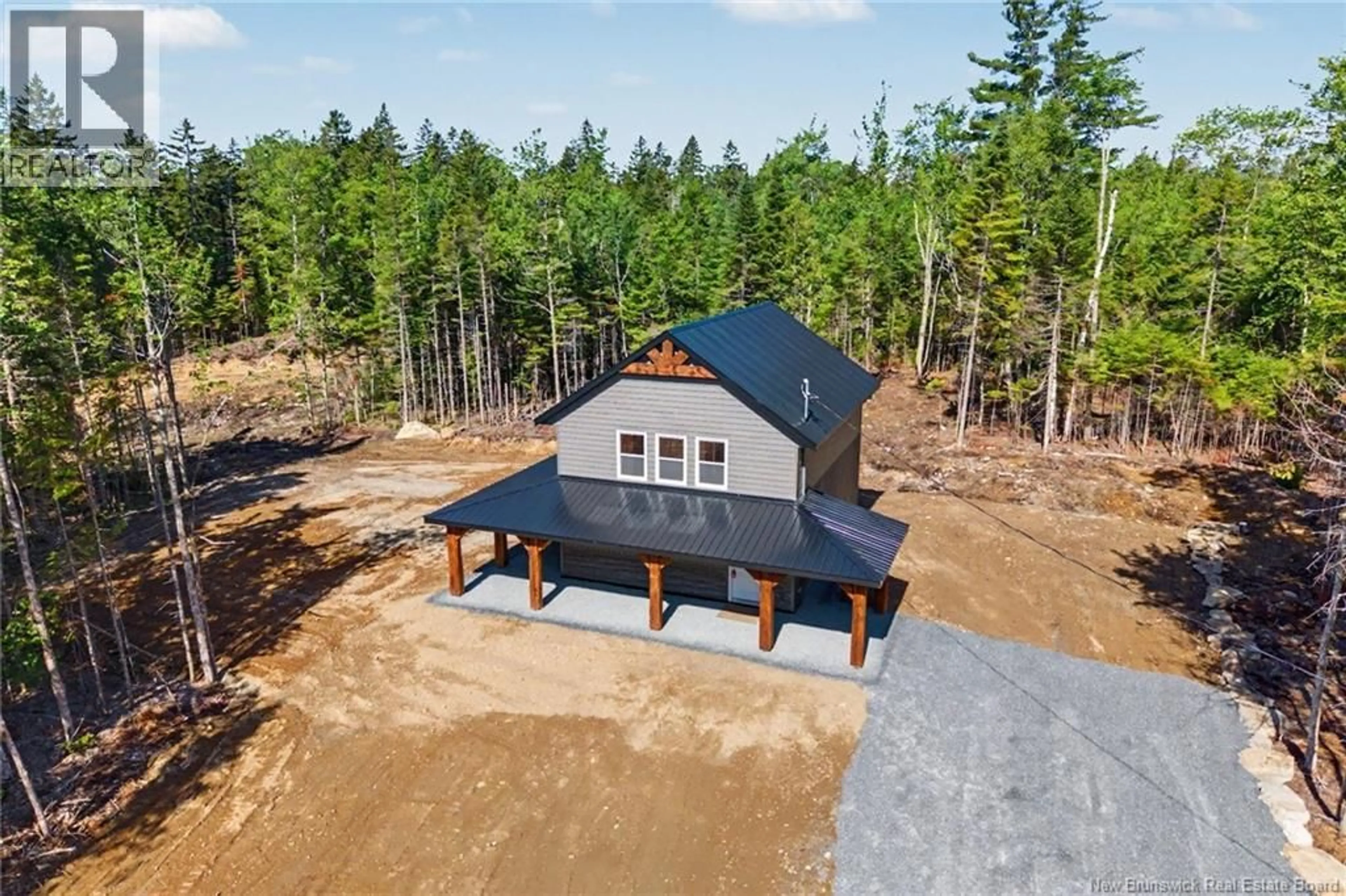 A pic from outside/outdoor area/front of a property/back of a property/a pic from drone, building for 126 JOHN CHESSIE DRIVE, Yoho New Brunswick E6K2Z6