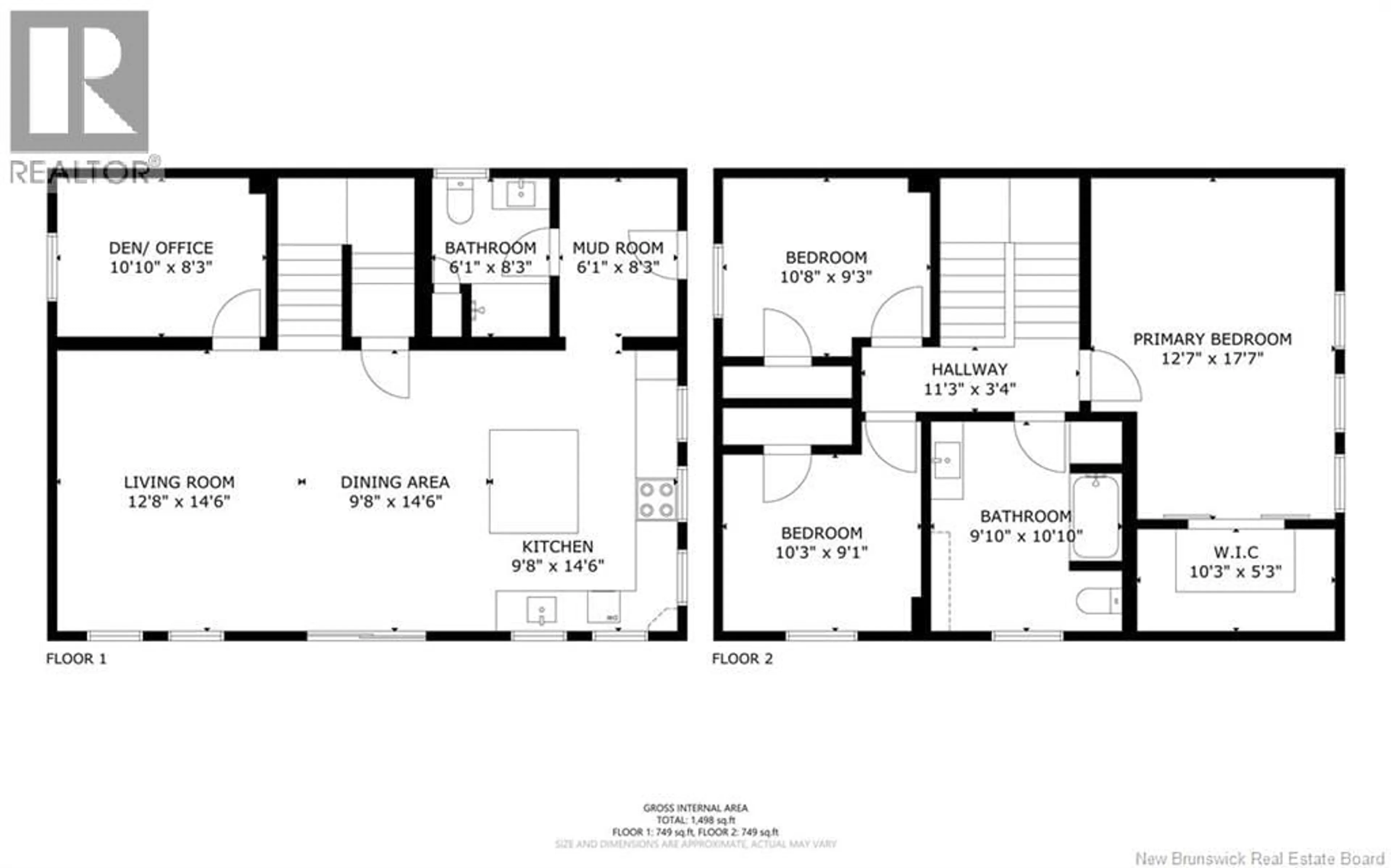 Floor plan for 126 JOHN CHESSIE DRIVE, Yoho New Brunswick E6K2Z6