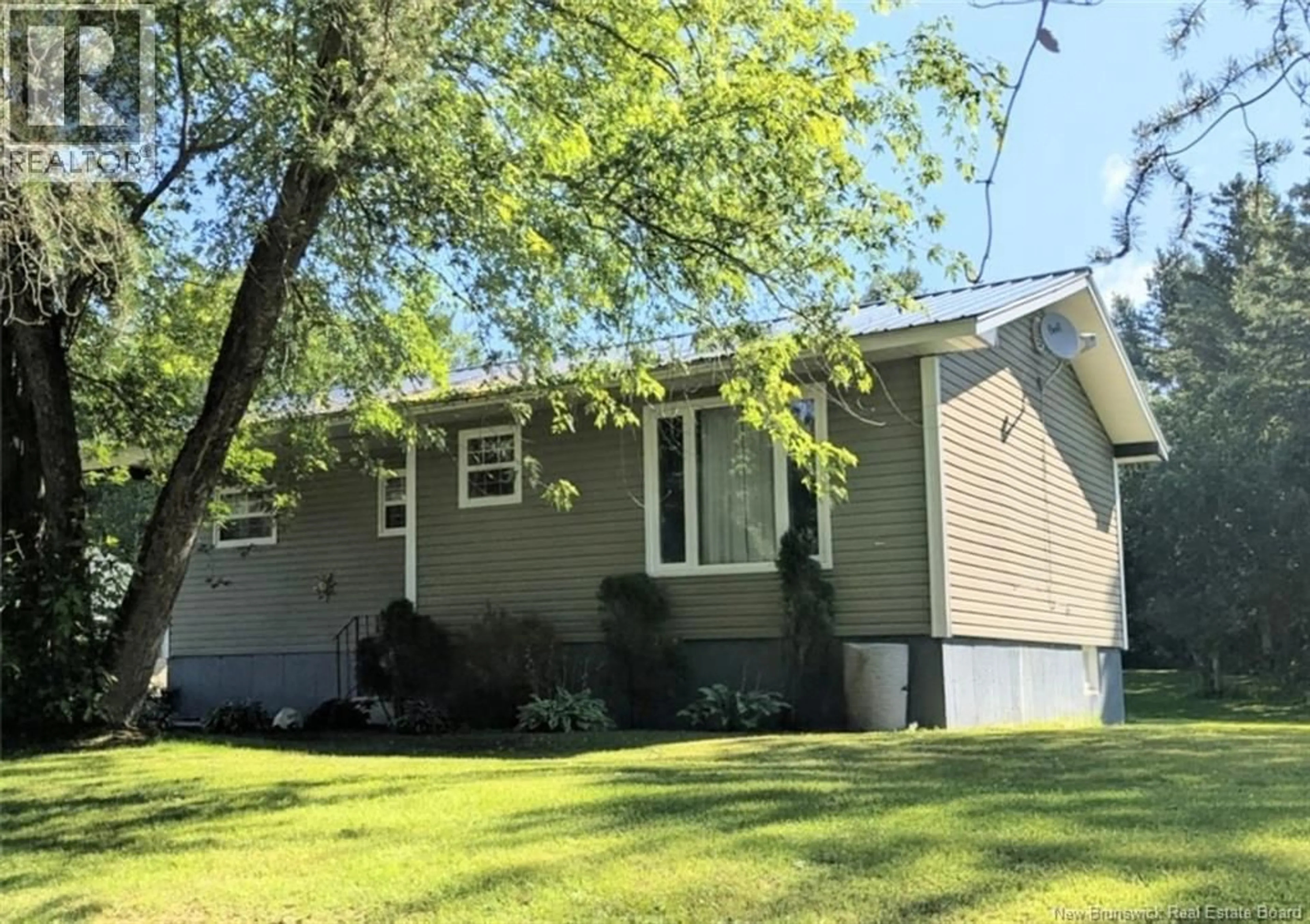 Home with vinyl exterior material, street for 39 M STURGEON LANE, White Rapids New Brunswick E9B1B3