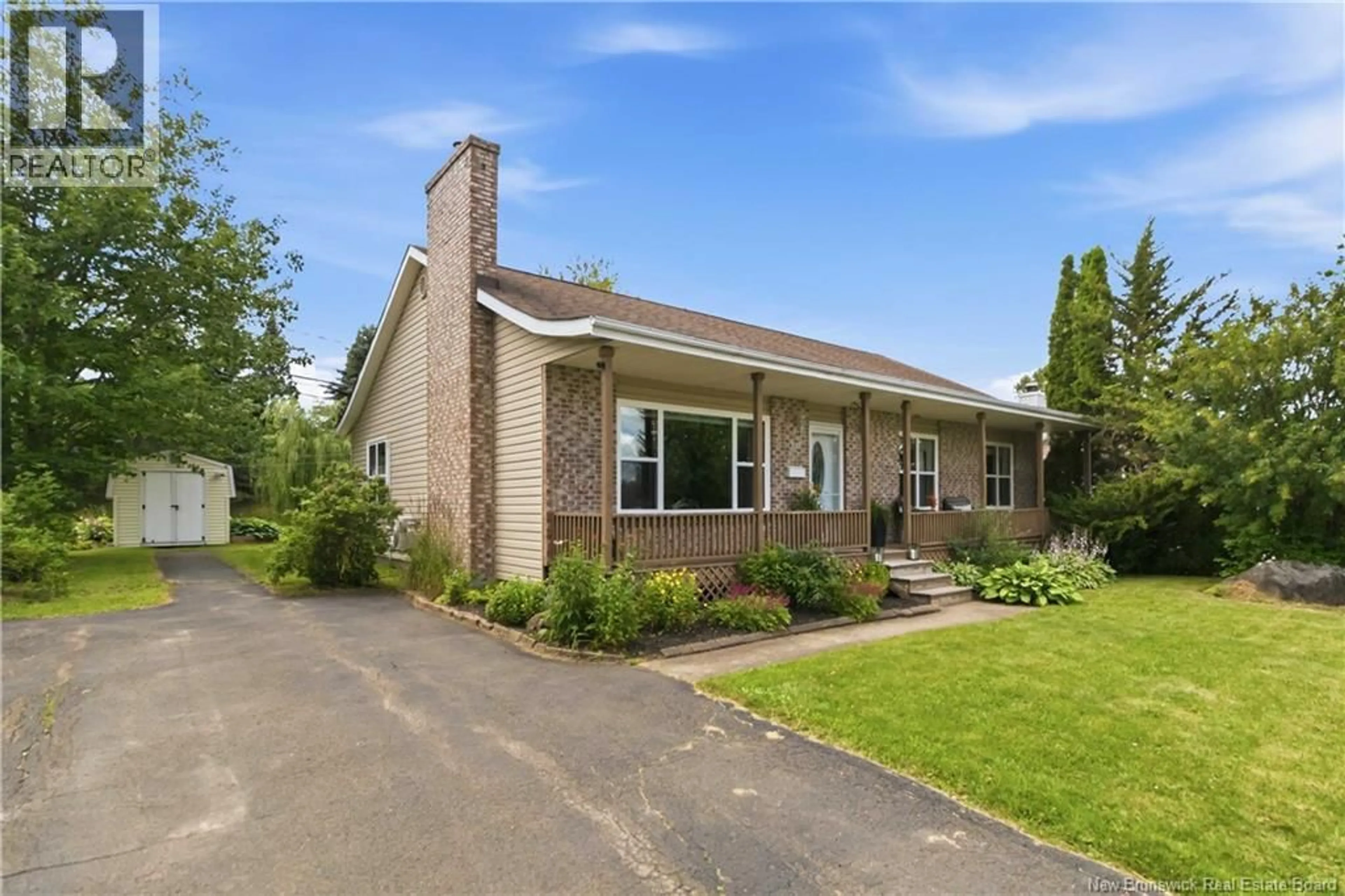 Home with brick exterior material, street for 133 BRIARDALE DRIVE, Moncton New Brunswick E1G2B7