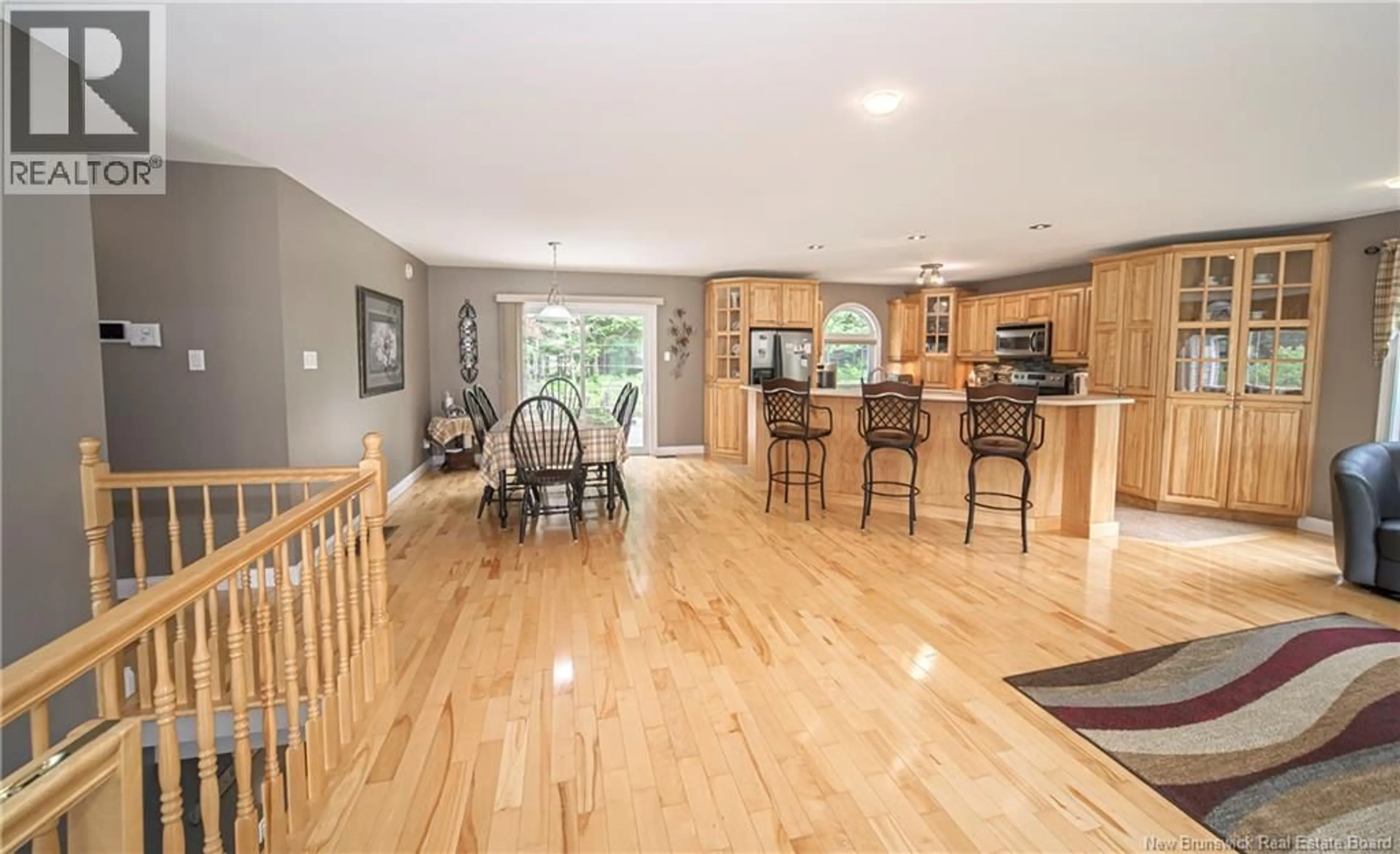 Open concept kitchen, wood/laminate floor for 180 ROCKWOOD WAY, Richibucto Road New Brunswick E3A9X3
