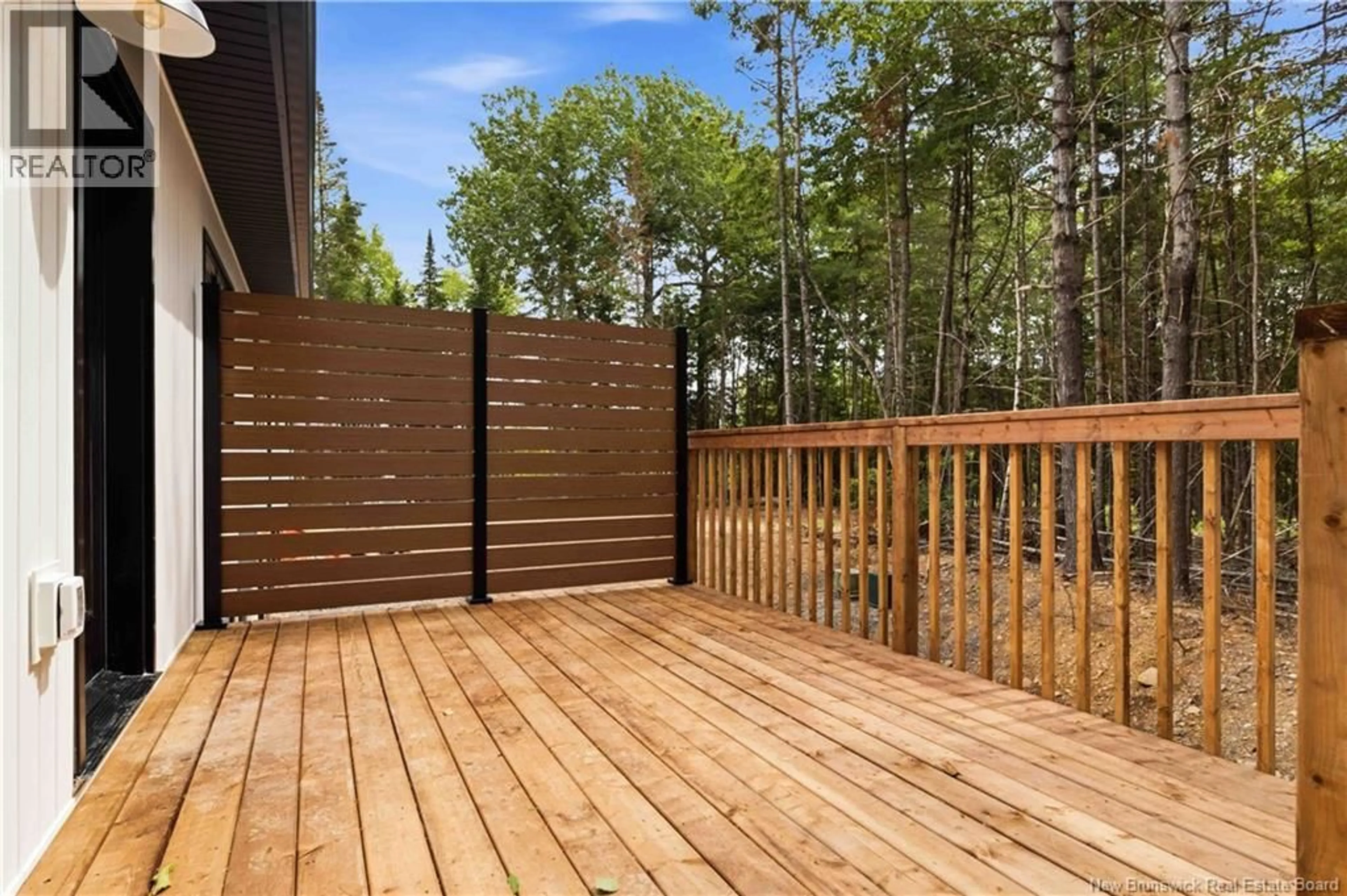 Patio, forest/trees view for 31 TERRY FOX DRIVE, Oromocto New Brunswick E2V0P6