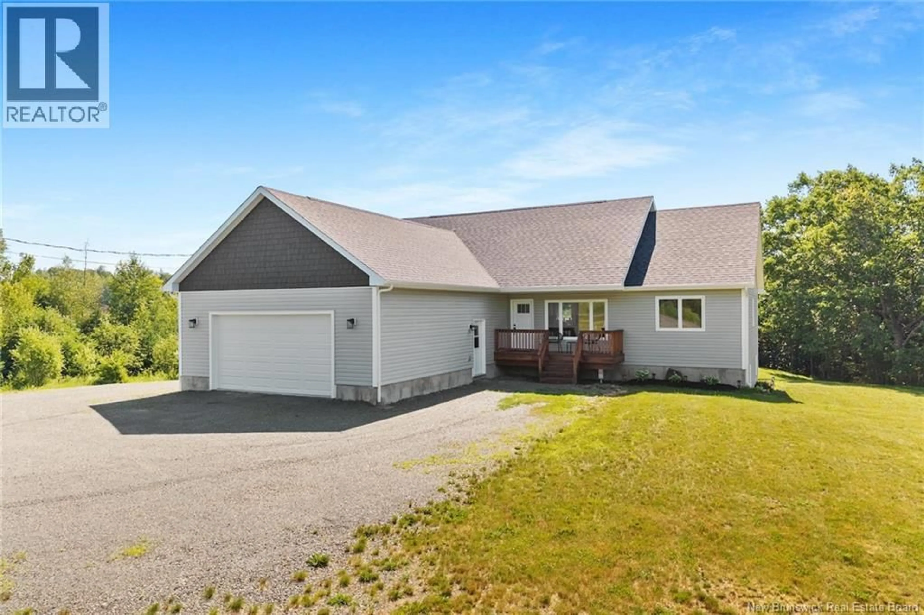 A pic from outside/outdoor area/front of a property/back of a property/a pic from drone, unknown for 12 ACADIA LANE, Douglas New Brunswick E3G0C3