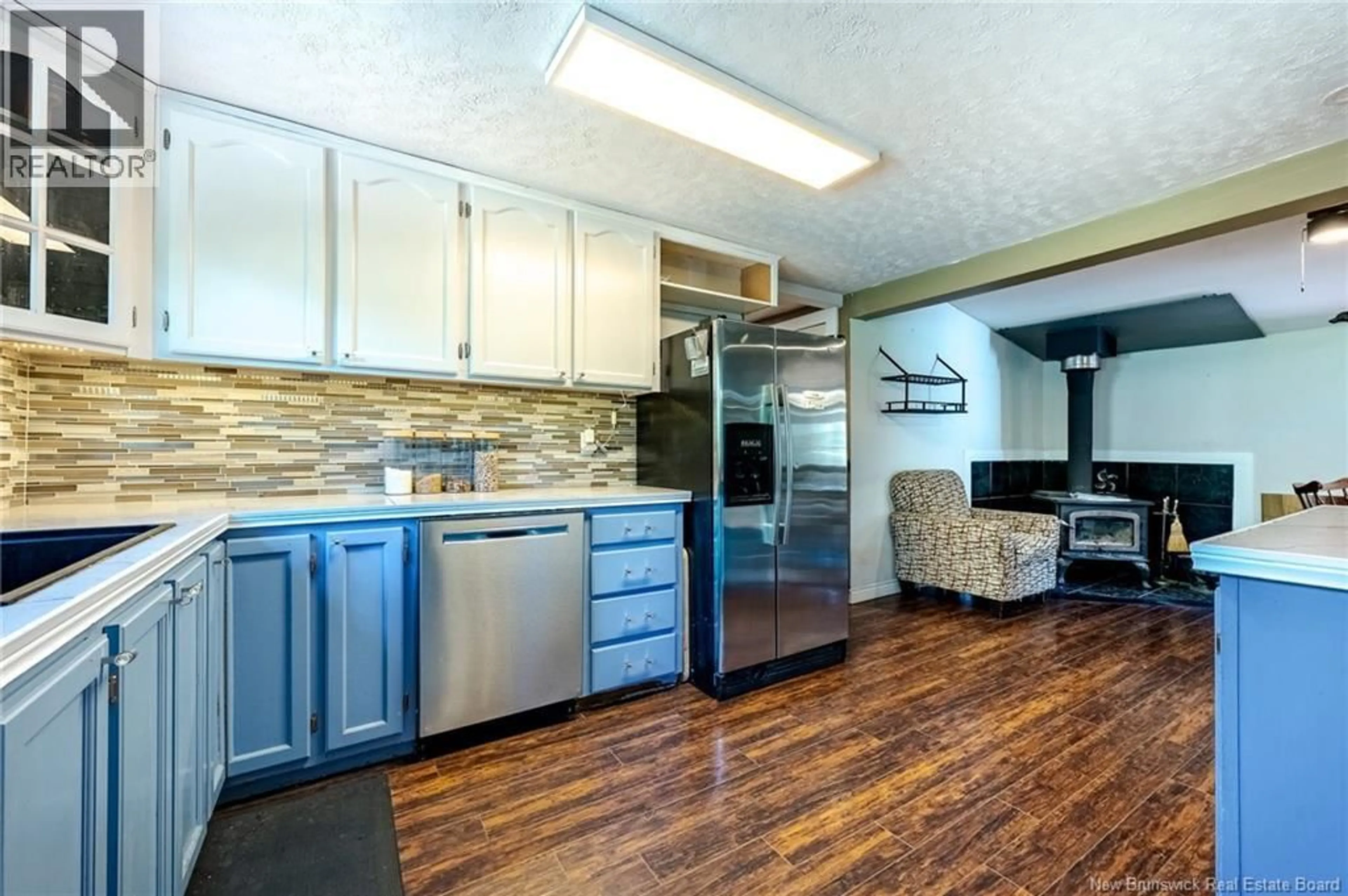 Open concept kitchen, unknown for 249 ROUTE 635, Lake George New Brunswick E6K3P1