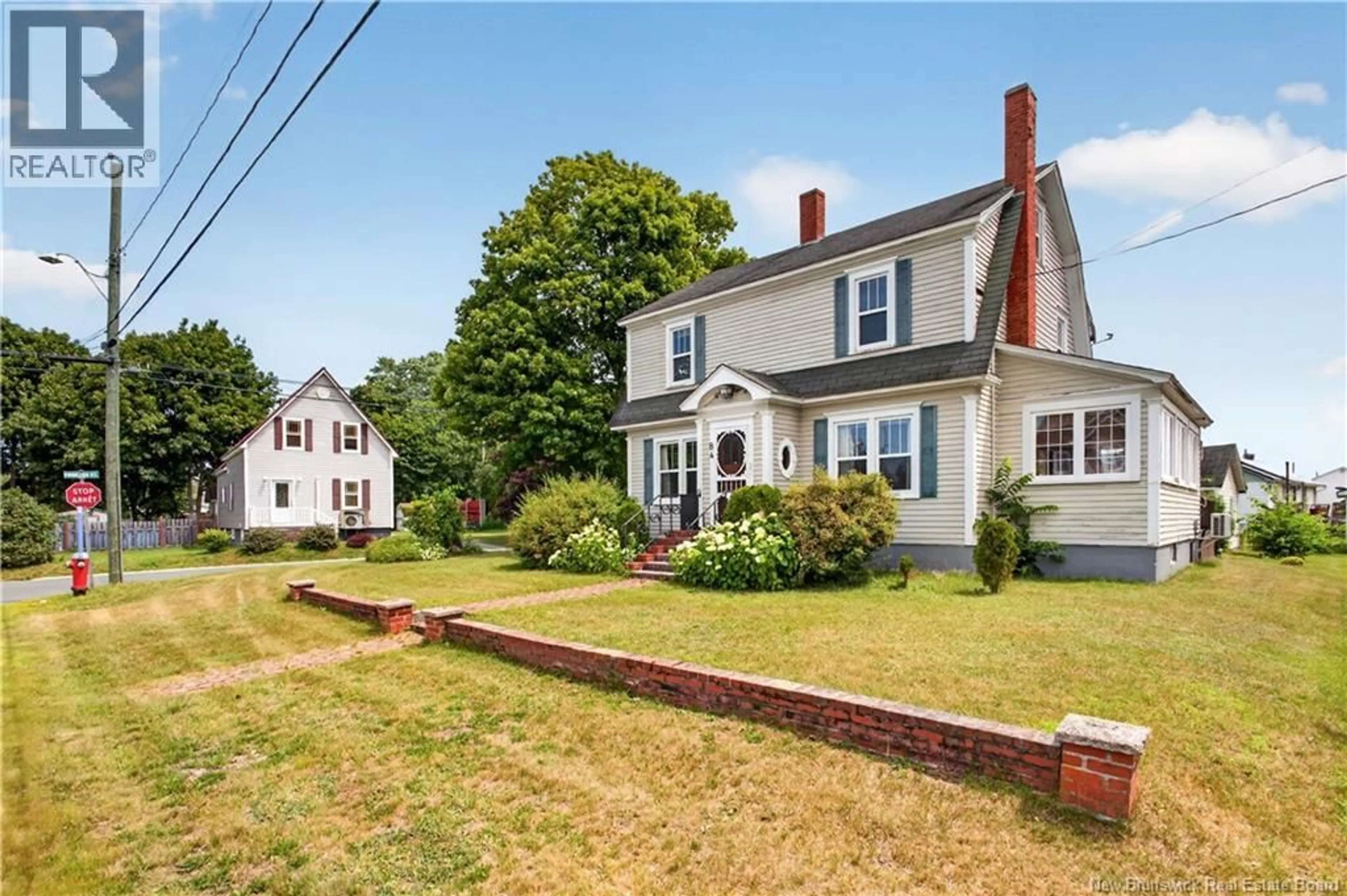 A pic from outside/outdoor area/front of a property/back of a property/a pic from drone, street for 84 HOWARD STREET, Miramichi New Brunswick E1N1V8