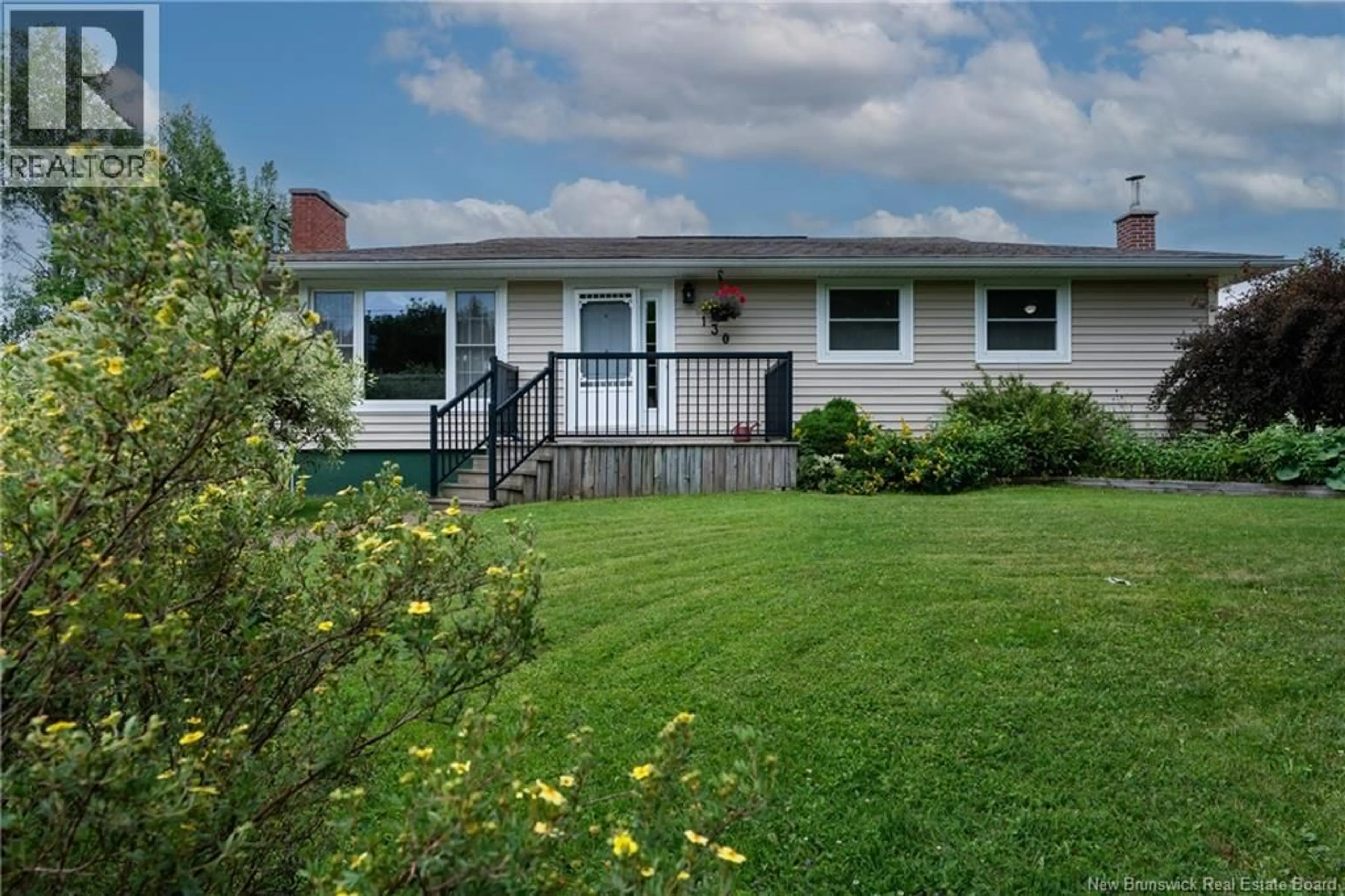 Home with vinyl exterior material, street for 130 SUNRISE ESATES DRIVE, New Maryland New Brunswick E3C1G6