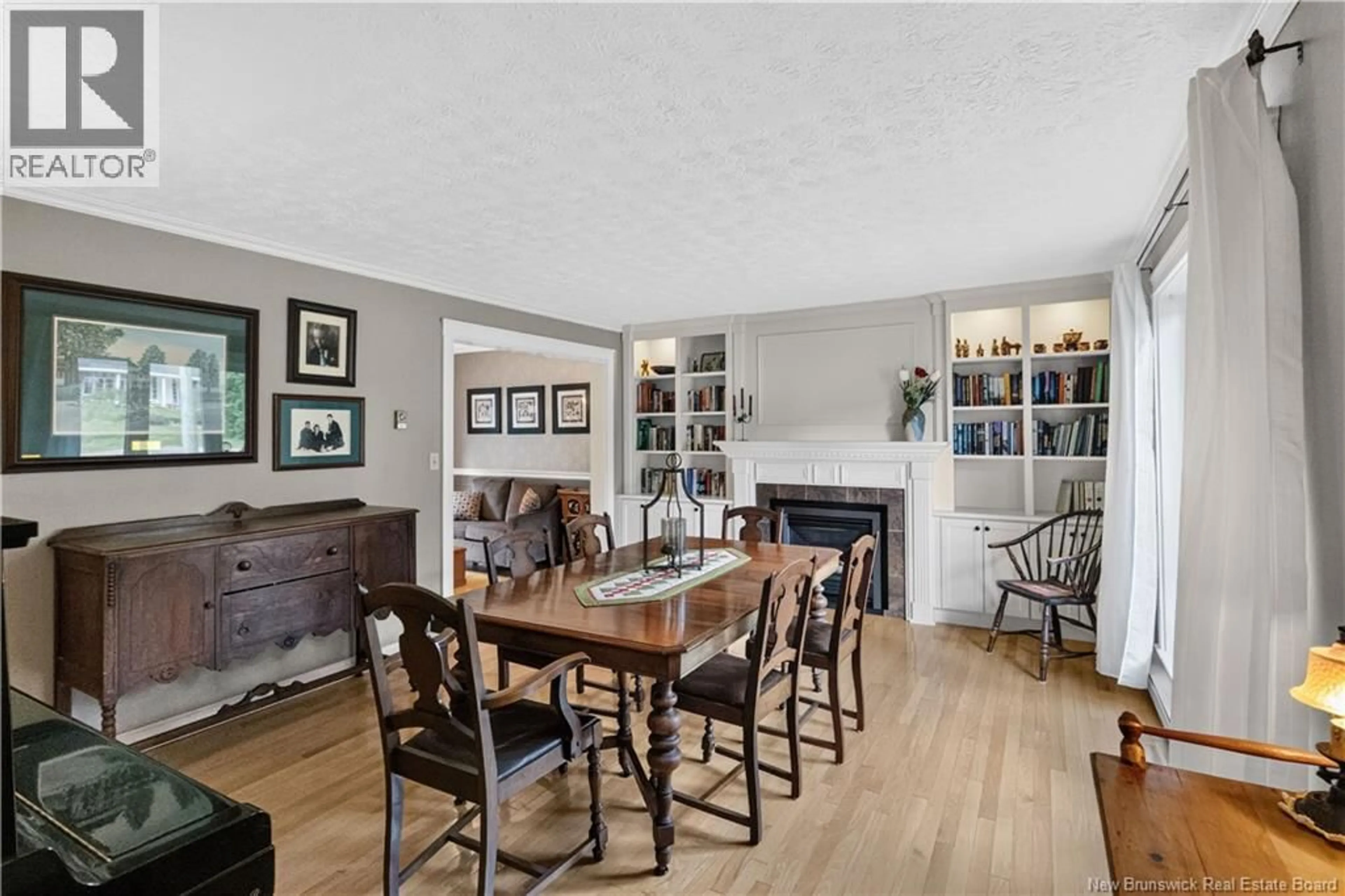 Dining room, wood/laminate floor for 77 GRAVENSTEIN STREET, New Maryland New Brunswick E3C1B8