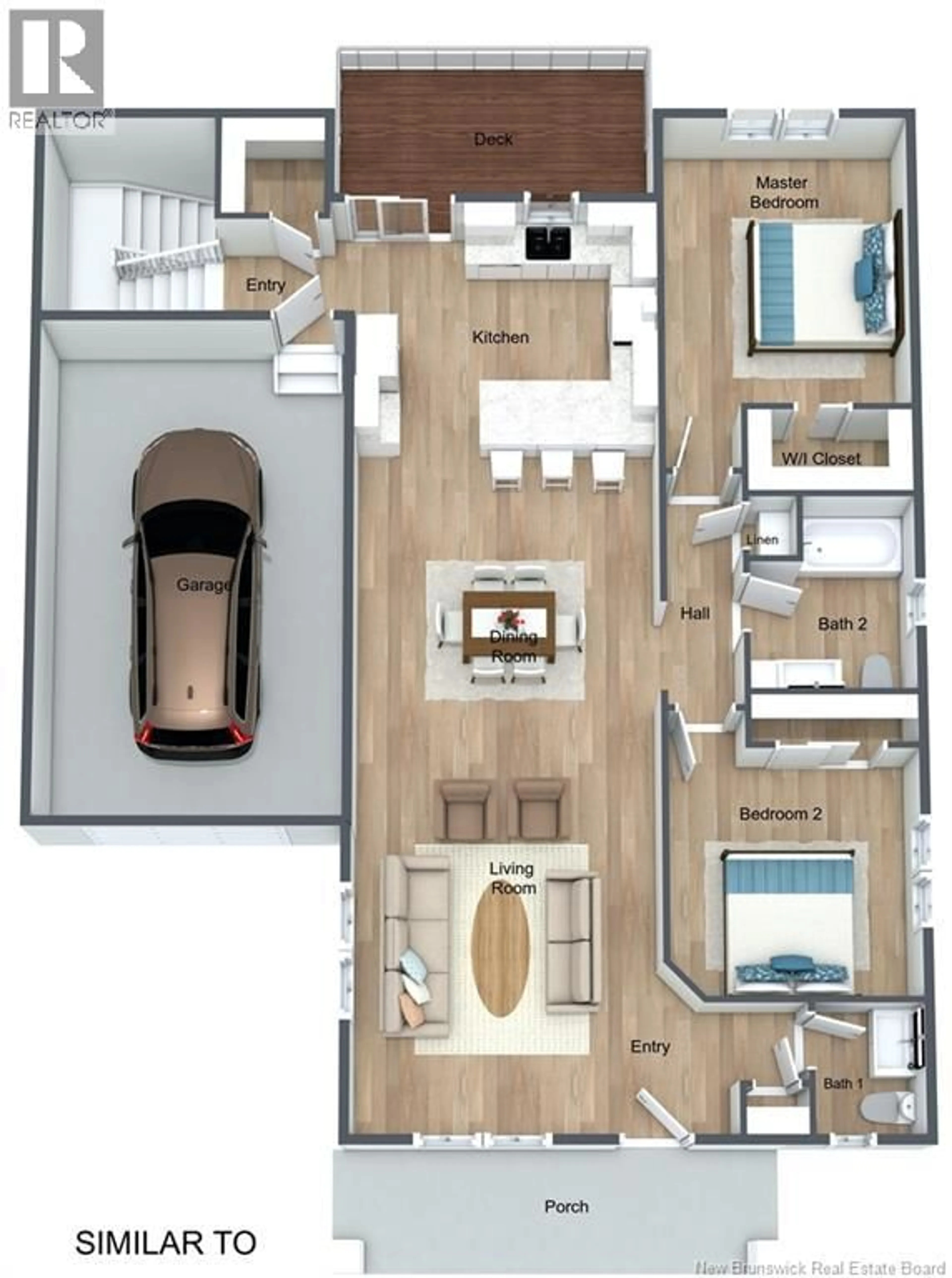 Floor plan for 43 HOMESTEAD DRIVE, Hampton New Brunswick E5N5M3