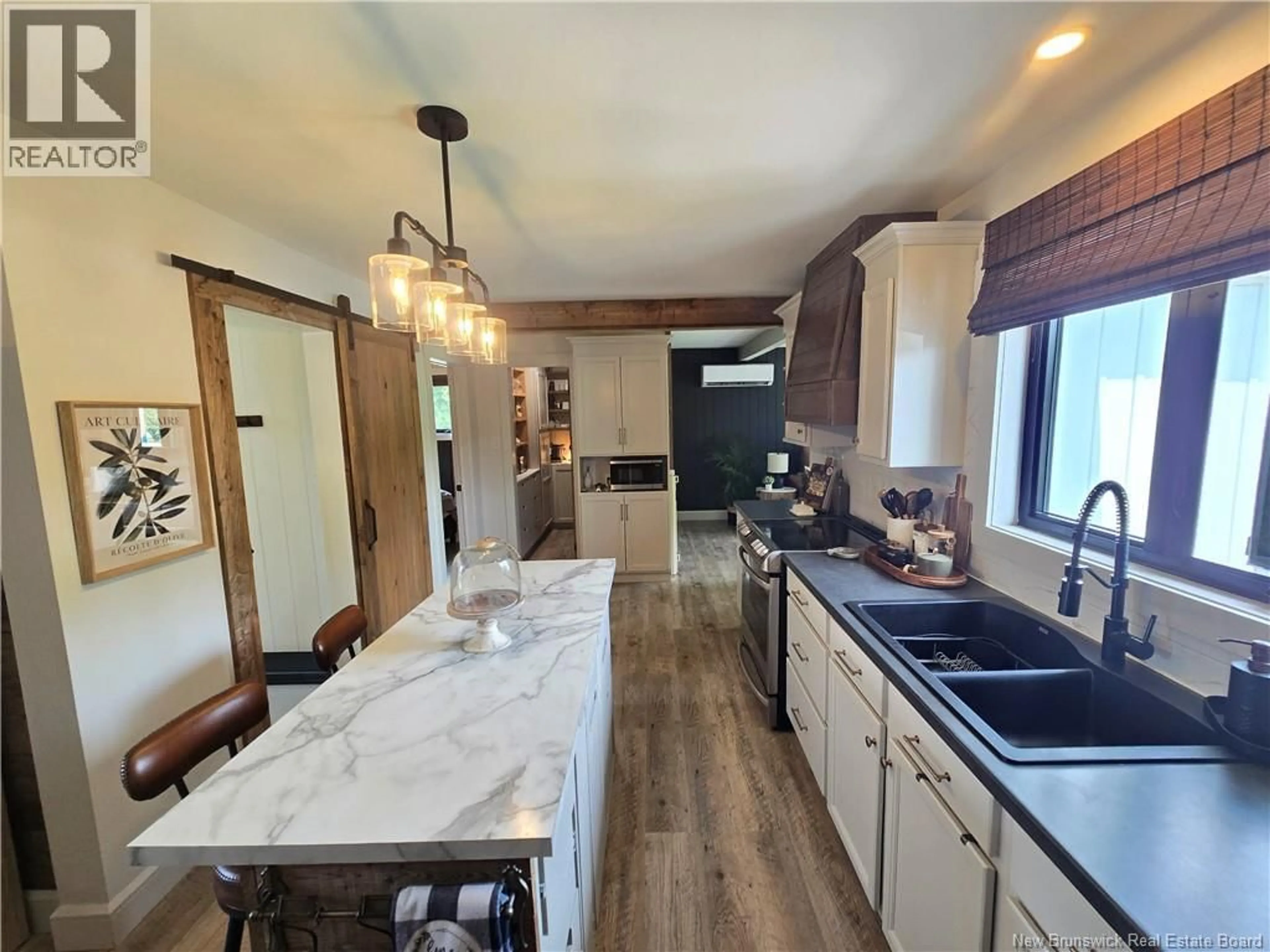 Open concept kitchen, ceramic/tile floor for 1729 ROUTE 315, Dunlop New Brunswick E8K2K7