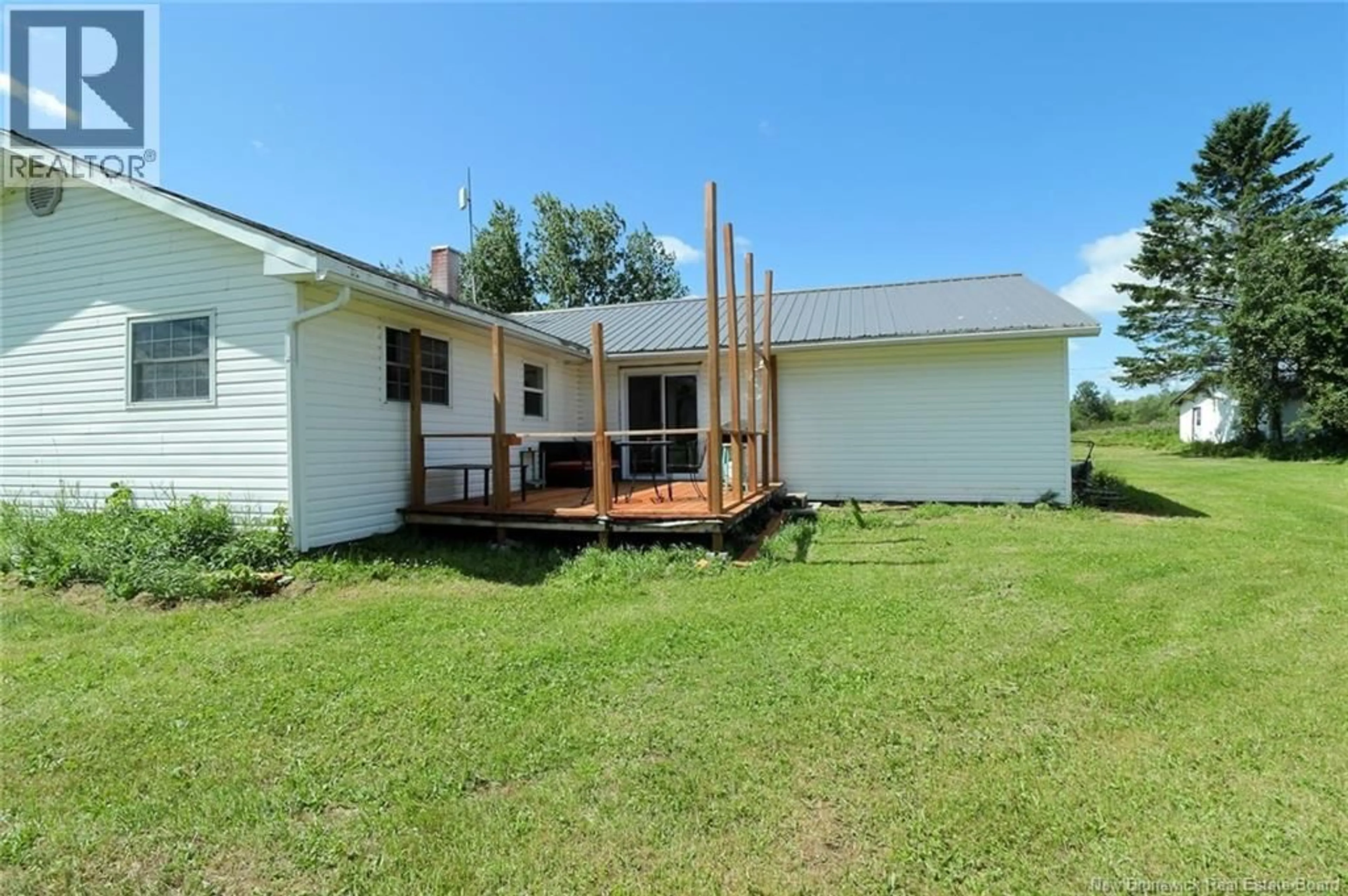A pic from outside/outdoor area/front of a property/back of a property/a pic from drone, unknown for 6365 RTE 10, Upper Salmon Creek New Brunswick E4A1E2