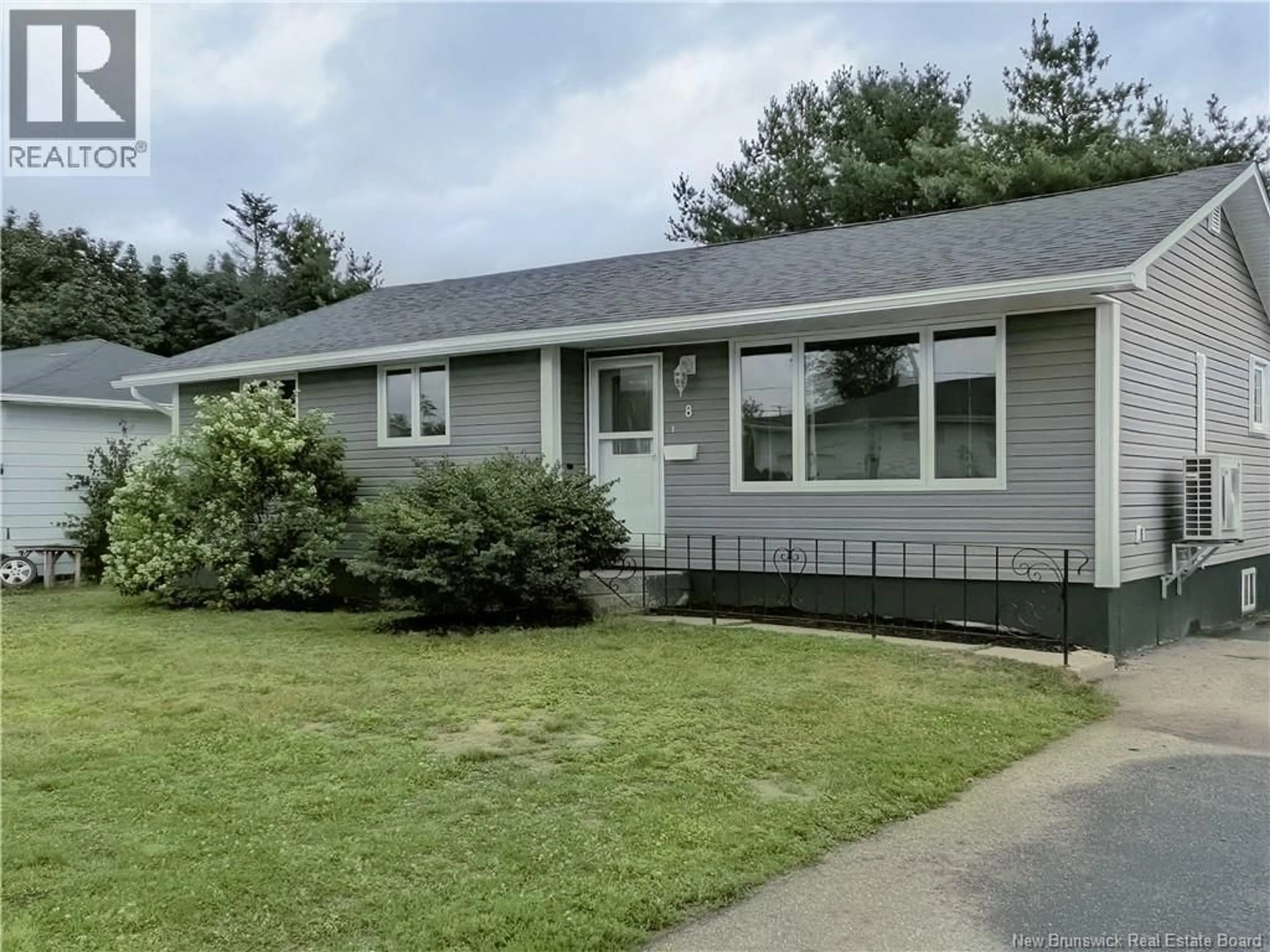 Home with vinyl exterior material, street for 8 BRAMALEA STREET, Miramichi New Brunswick E1N3B6