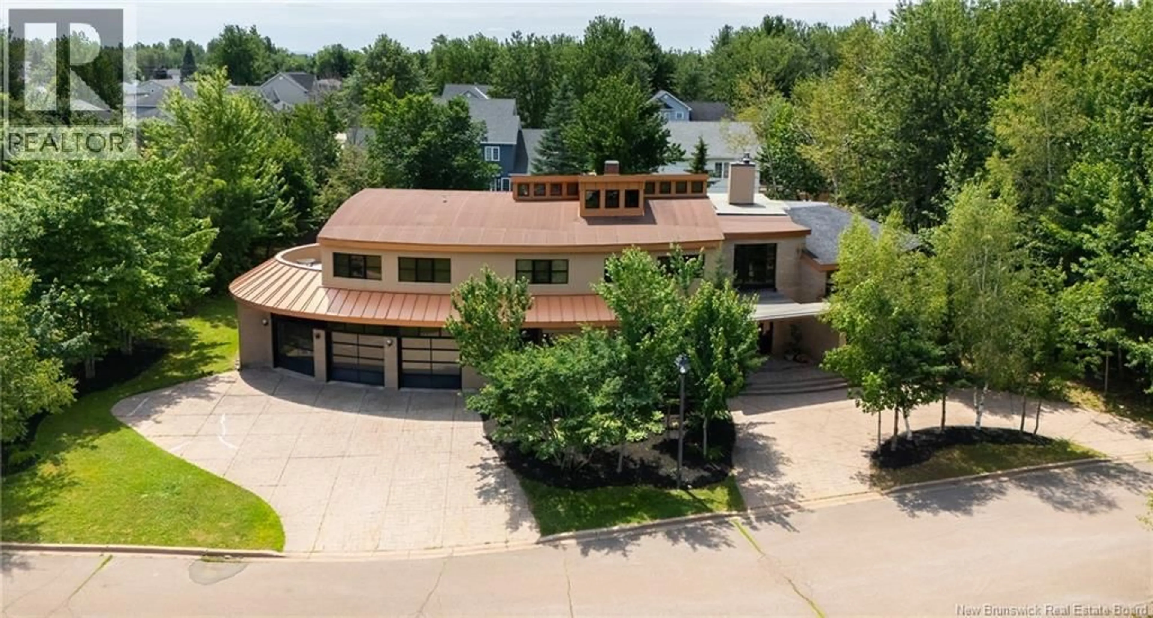 A pic from outside/outdoor area/front of a property/back of a property/a pic from drone, unknown for 6 BRANDYWOOD COURT, Moncton New Brunswick E1G3V9
