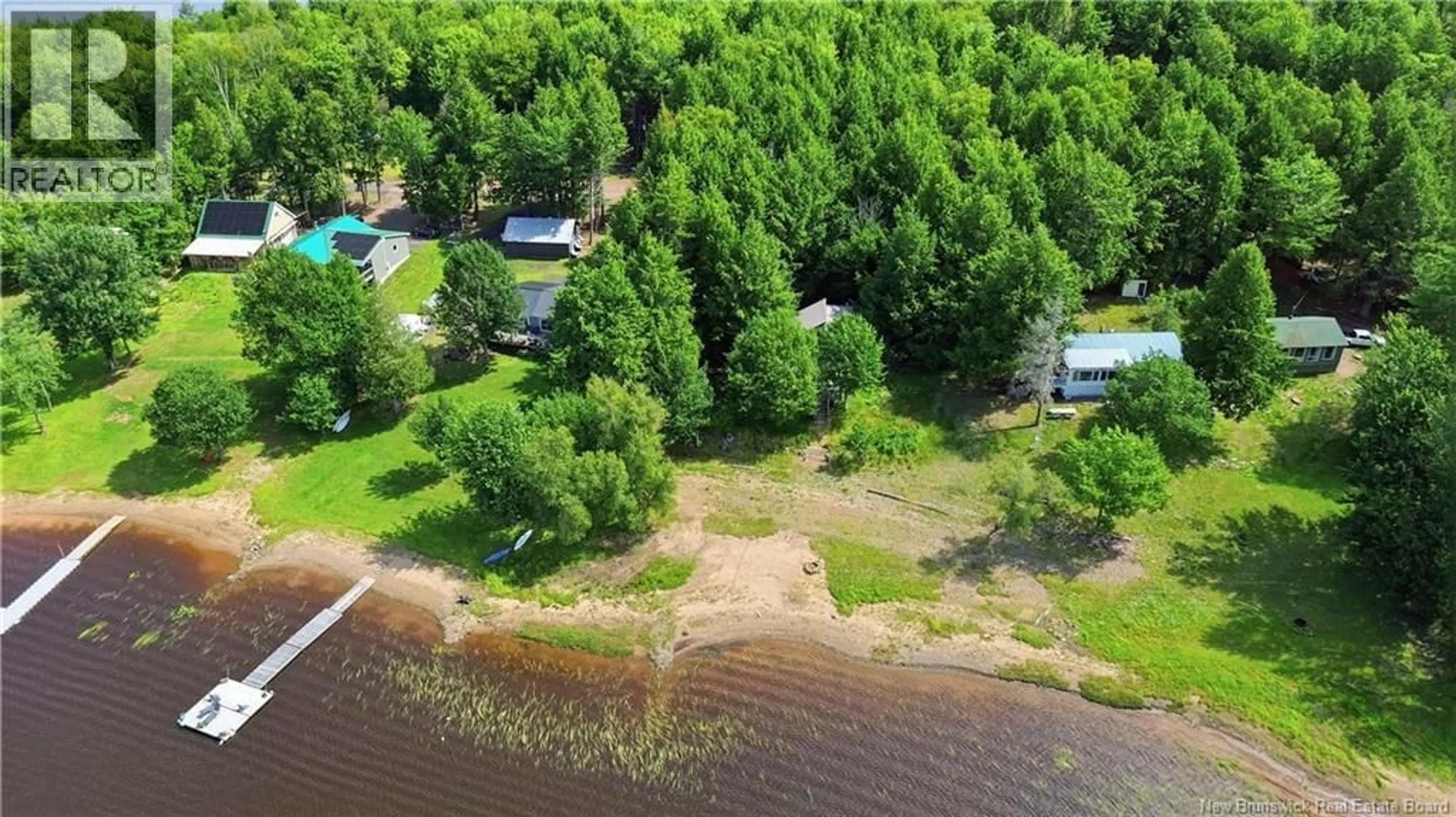 A pic from outside/outdoor area/front of a property/back of a property/a pic from drone, water/lake/river/ocean view for 11 BAILEY LANE, Lakeville Corner New Brunswick E4B1L2
